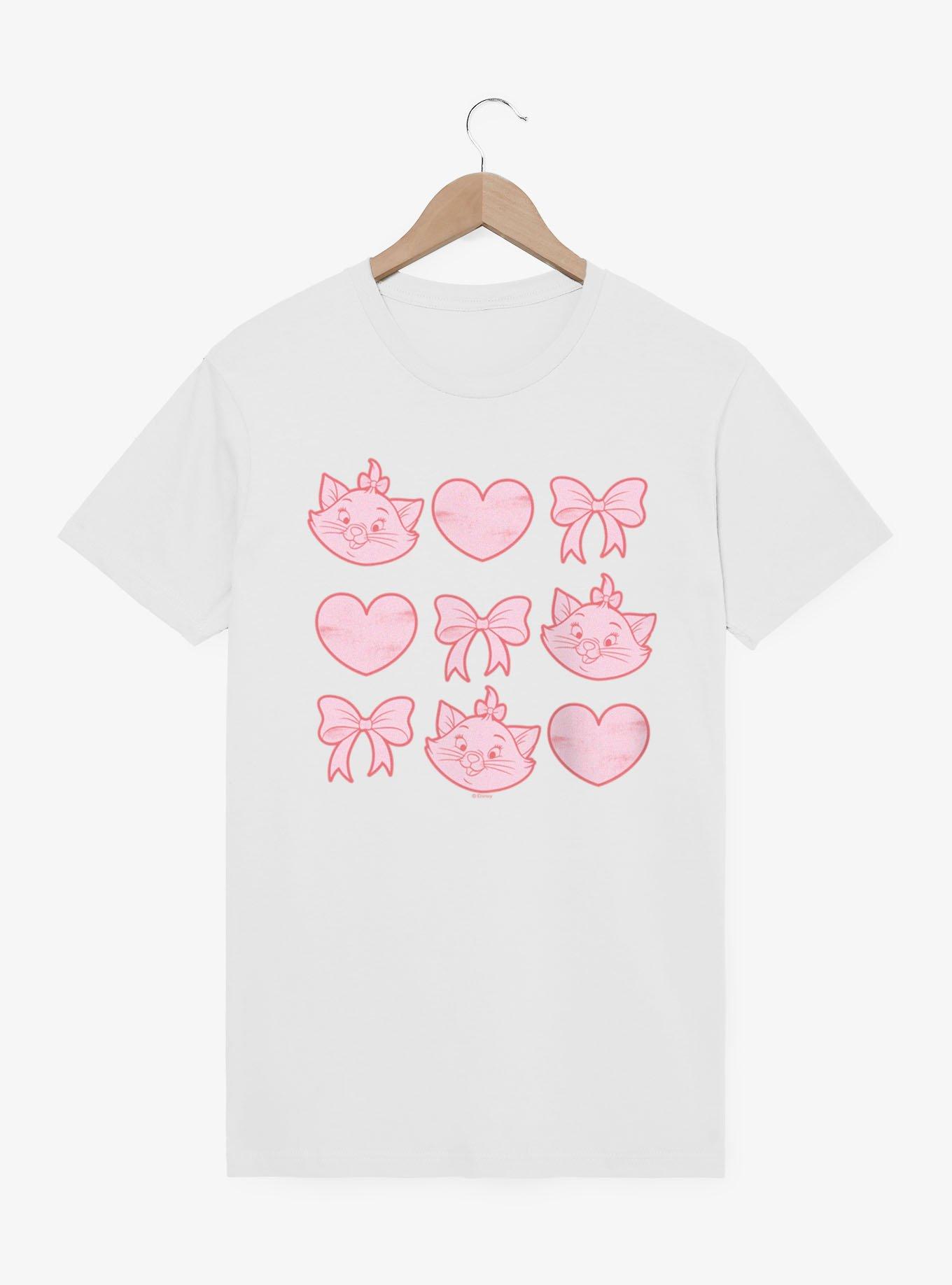 Disney Aristocats Marie Hearts And Bows T-Shirt, , hi-res