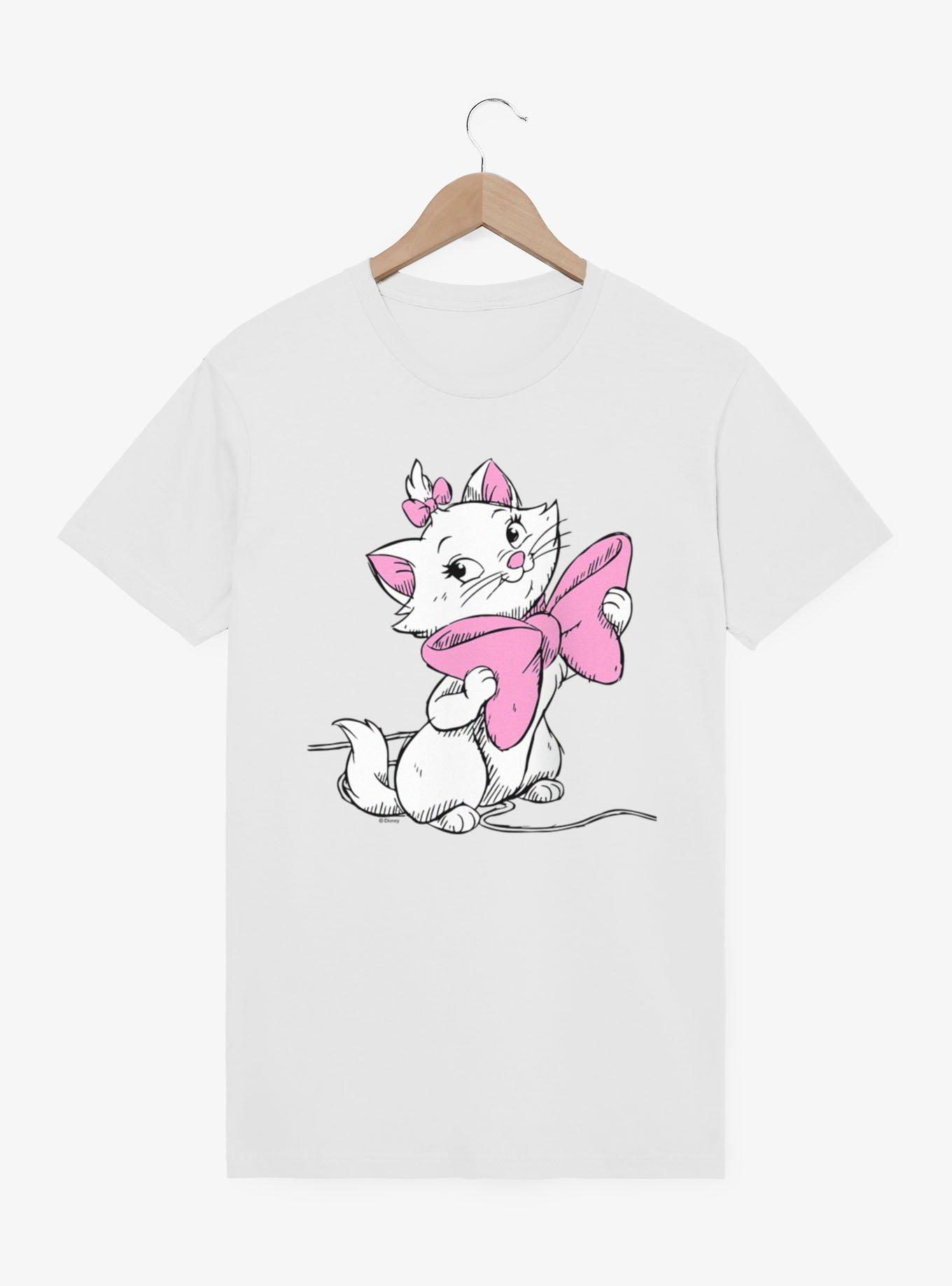 Disney Aristocats Marie Big Bow T-Shirt, , hi-res