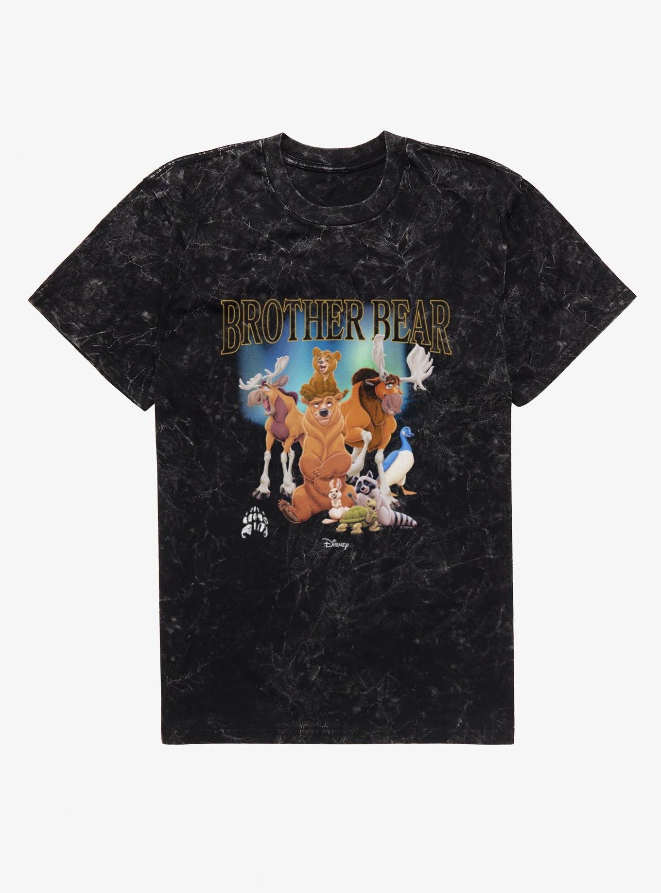 Disney Brother Bear Animals Together Mineral Wash T-Shirt, , hi-res