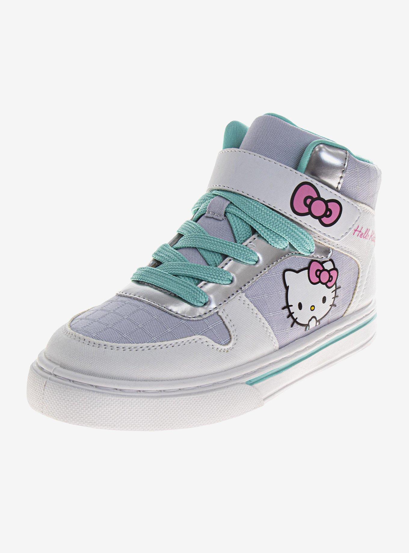Hello Kitty High-Top Hook & Loop Kids Sneakers, , hi-res