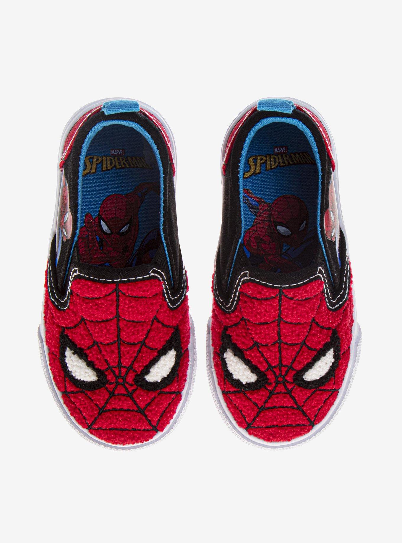 Marvel Spider-Man Canvas Slip-On Kids Sneakers, , hi-res