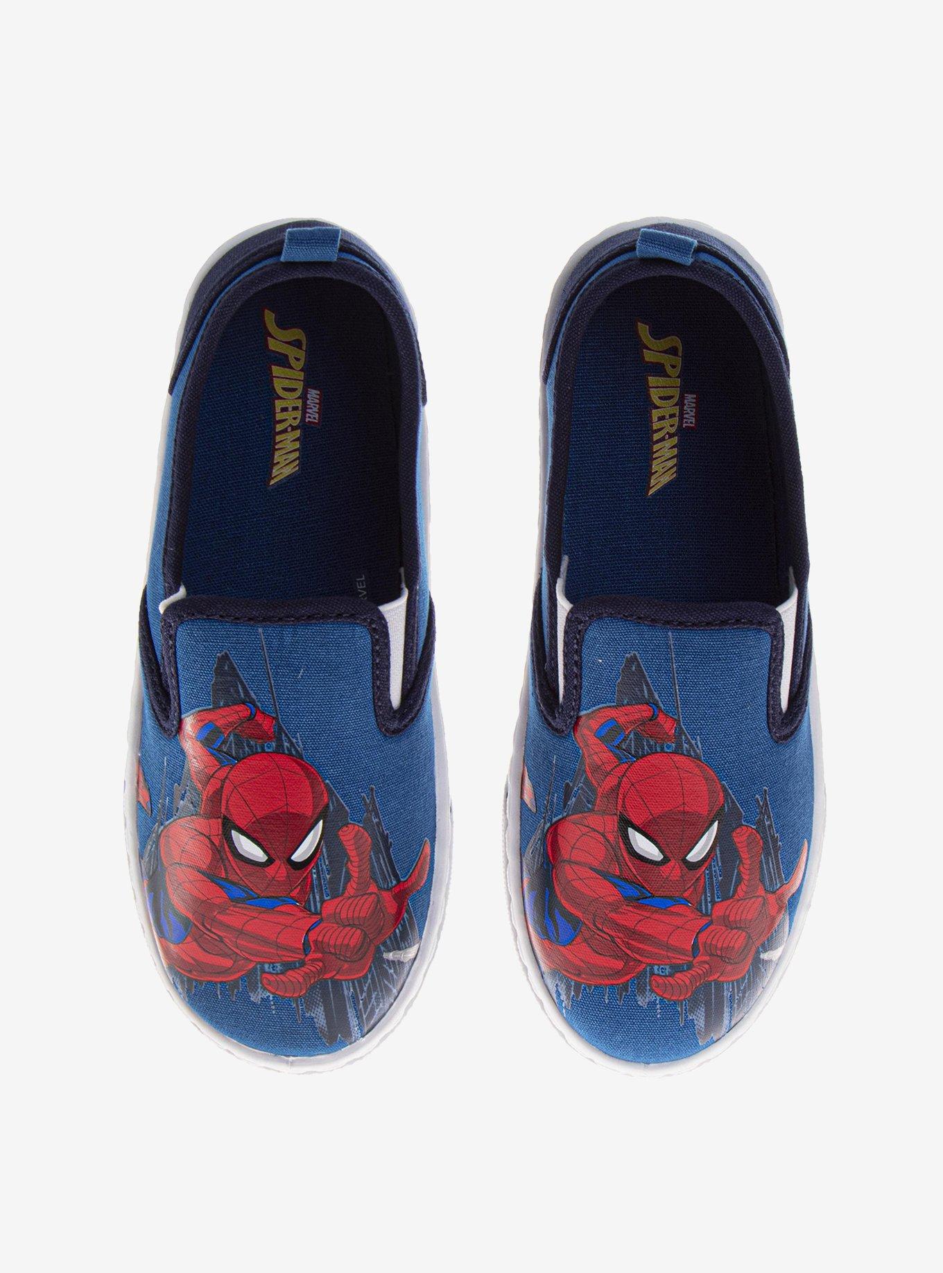 Marvel Spider-Man Canvas Slip-On Toddler & Little Kids Sneakers, , hi-res