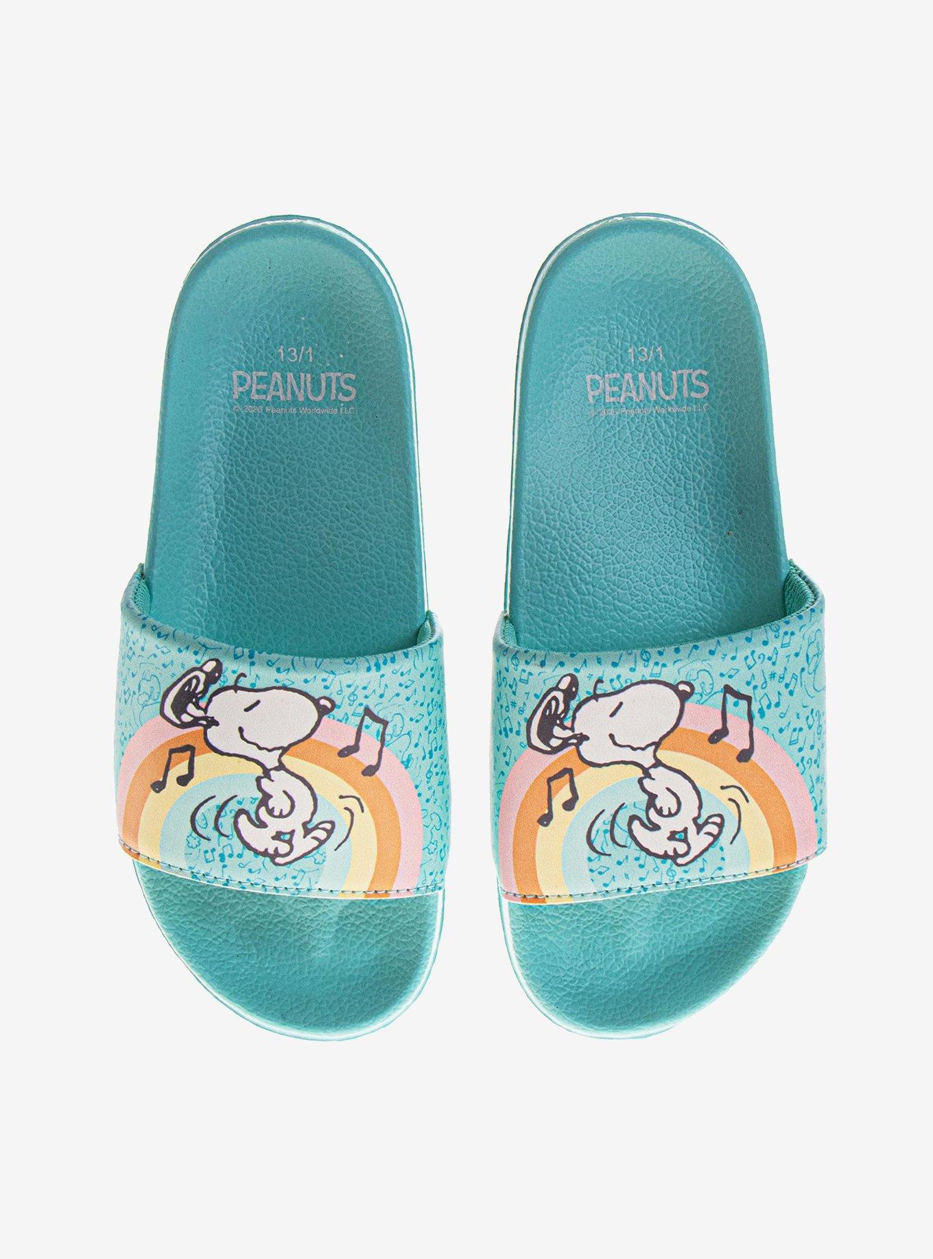 Peanuts Snoopy Comfy Beach Kids Slides, , hi-res