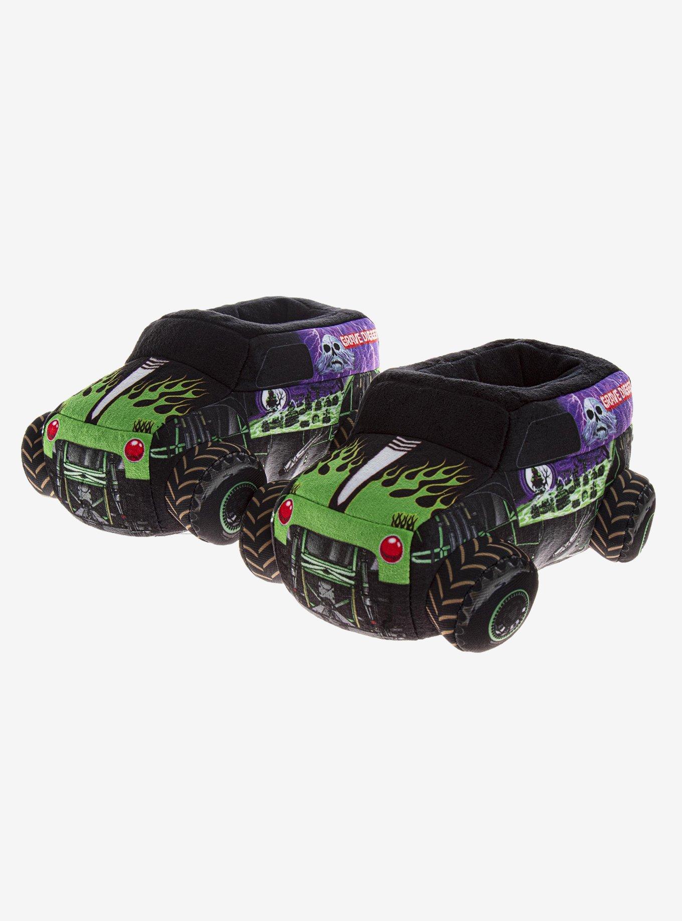 Monster Jam Grave Digger Slip-On Toddler & Little Kids Slippers, , hi-res