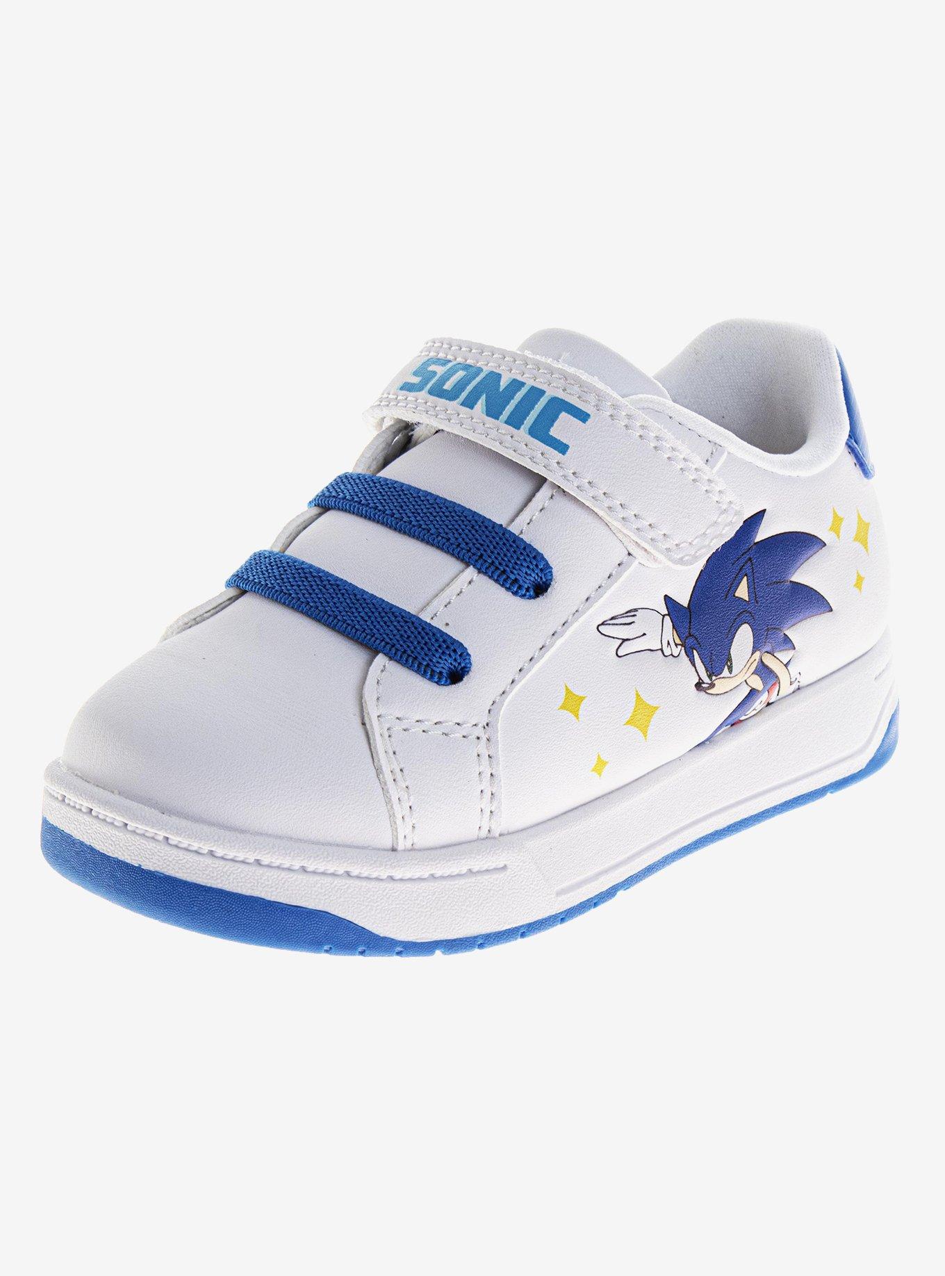 Sonic The Hedgehog Hook and Loop Toddler & Little Kids Sneakers, , hi-res