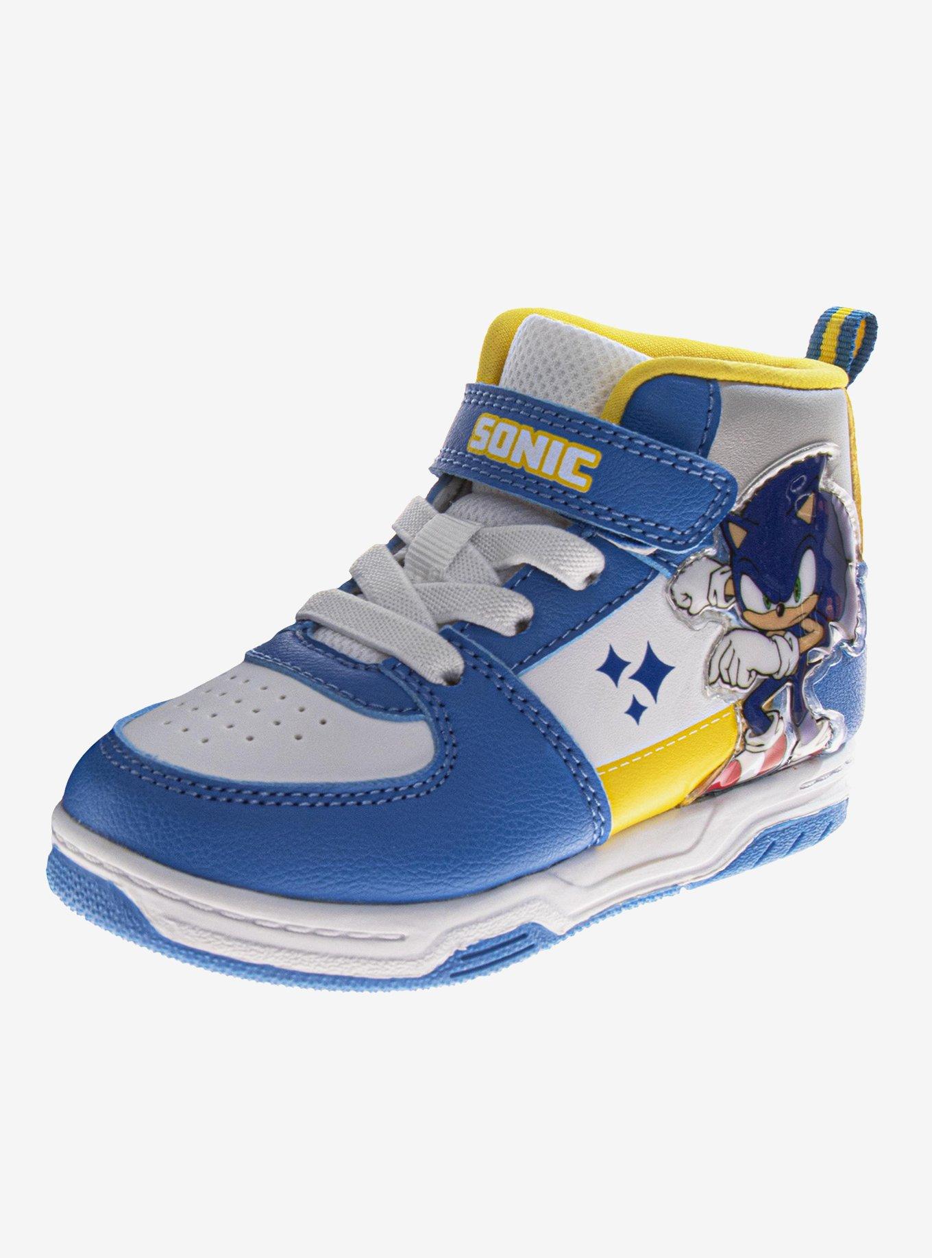 Sonic The Hedgehog Hook and Loop Toddler & Little Kids Sneakers, , hi-res