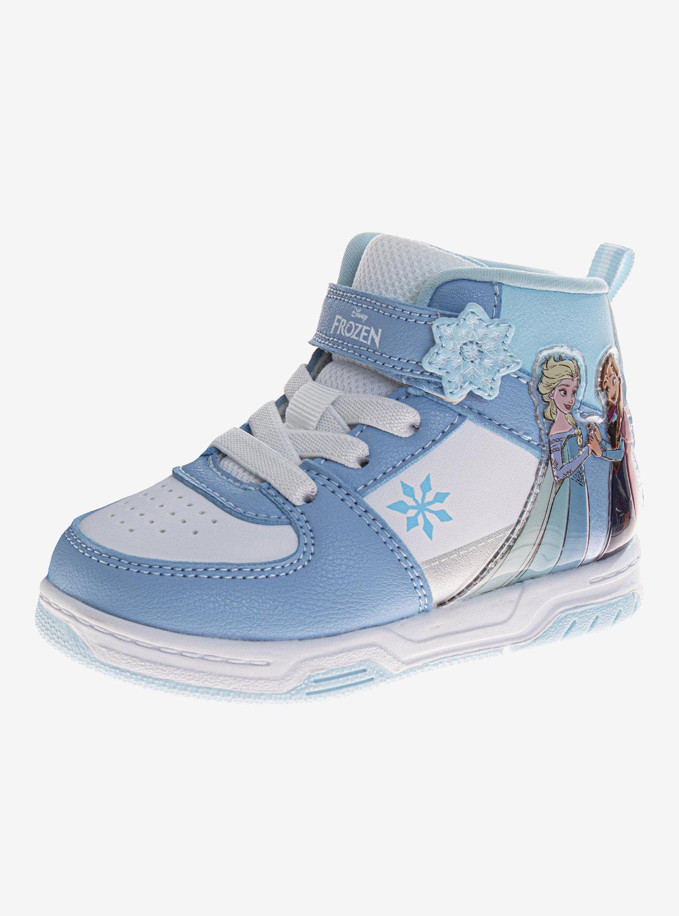 Disney Frozen Elsa and Anna Hook and Loop Toddler & Little Kids Sneakers, , hi-res