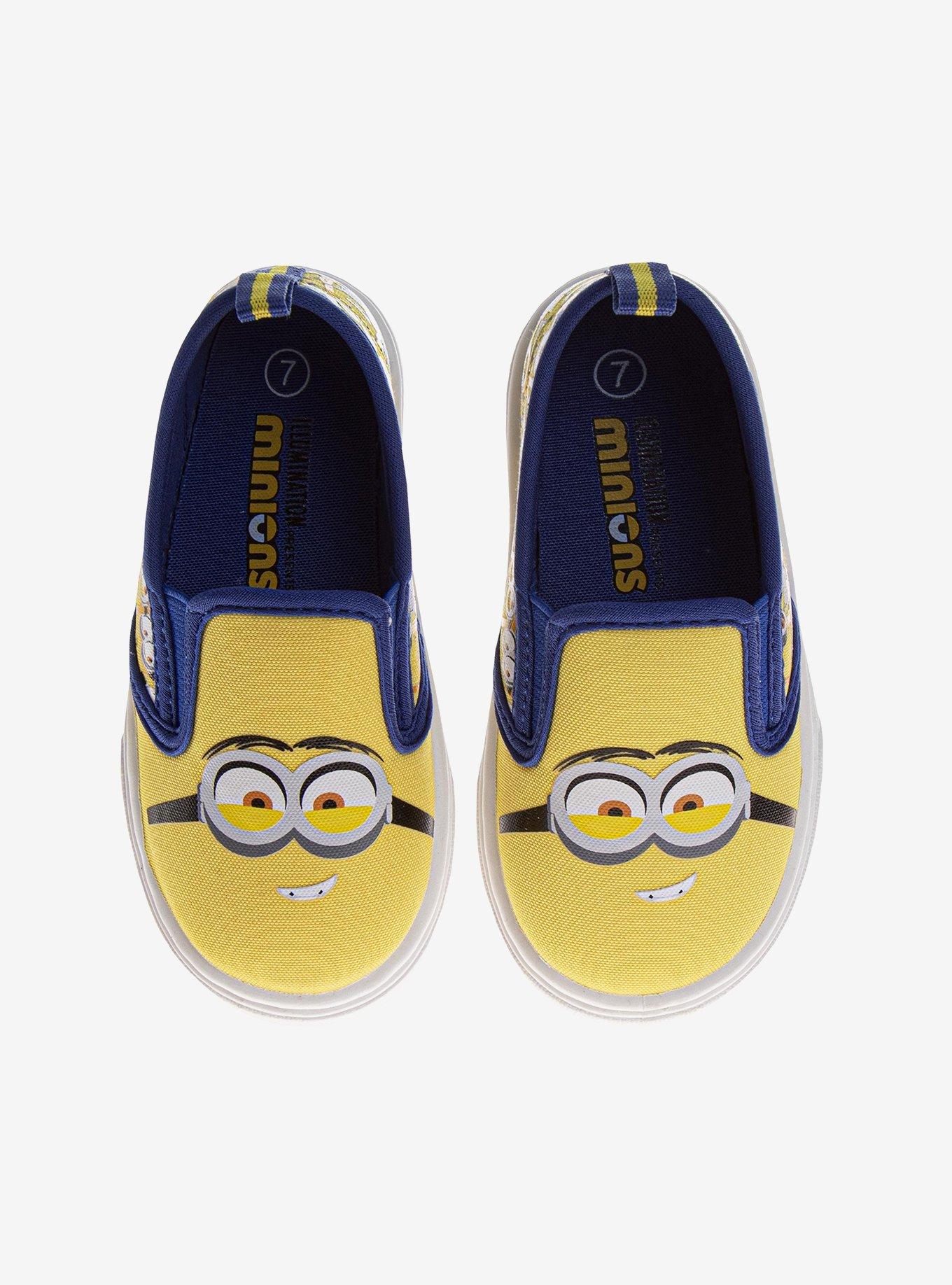 Minions Boys Low-Top Canvas Toddler & Little Kids Sneakers, , hi-res