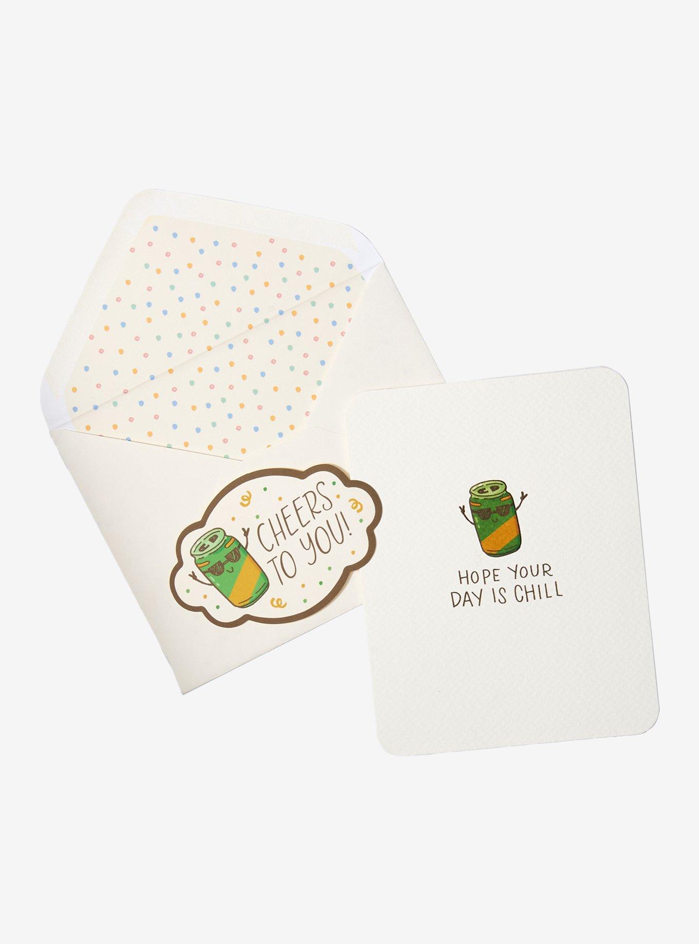 Studio Oh! Chill Day Cheers Deluxe Greeting Card, , hi-res