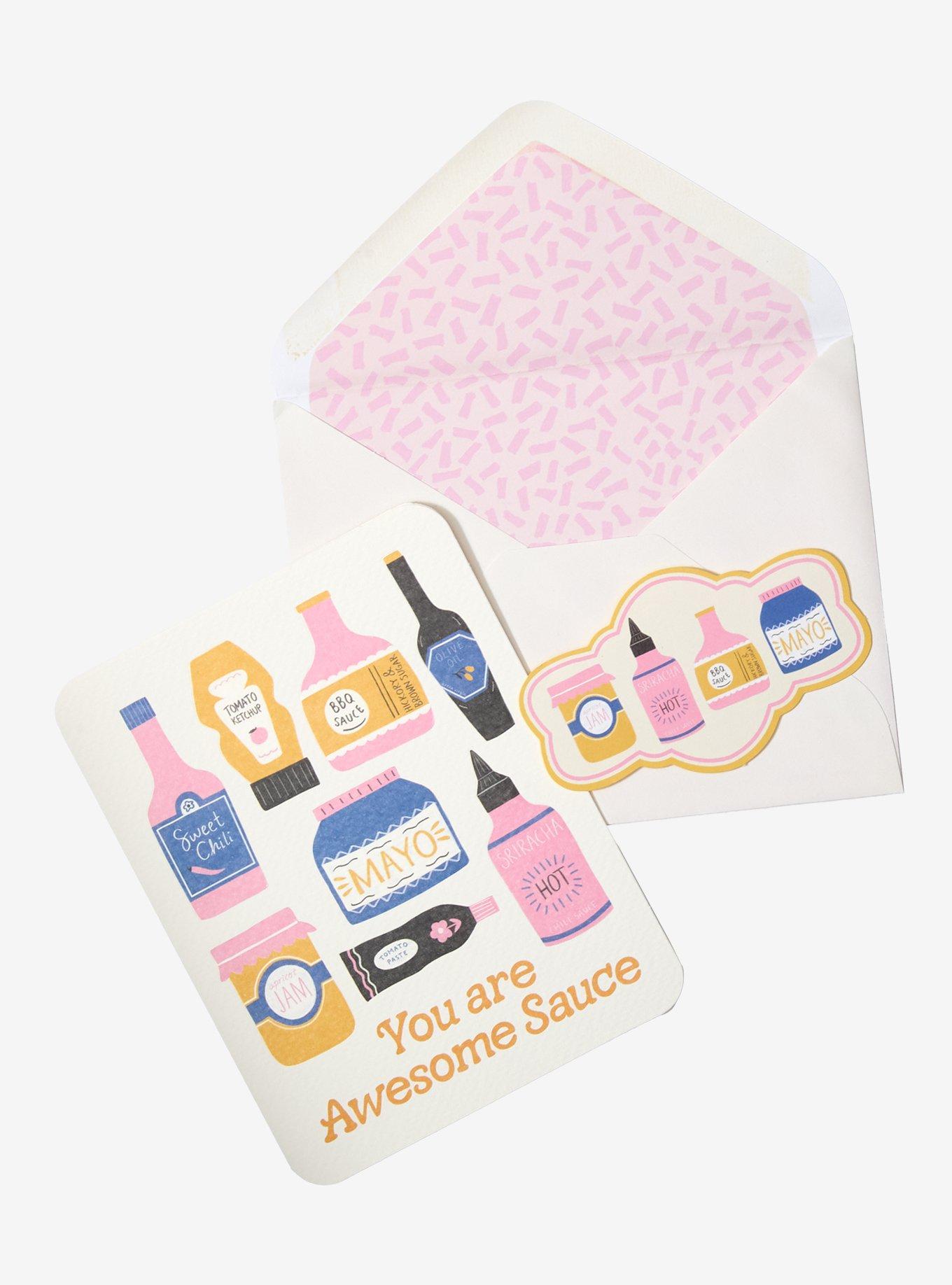 Studio Oh! Awesome Sauce Deluxe Greeting Card, , hi-res