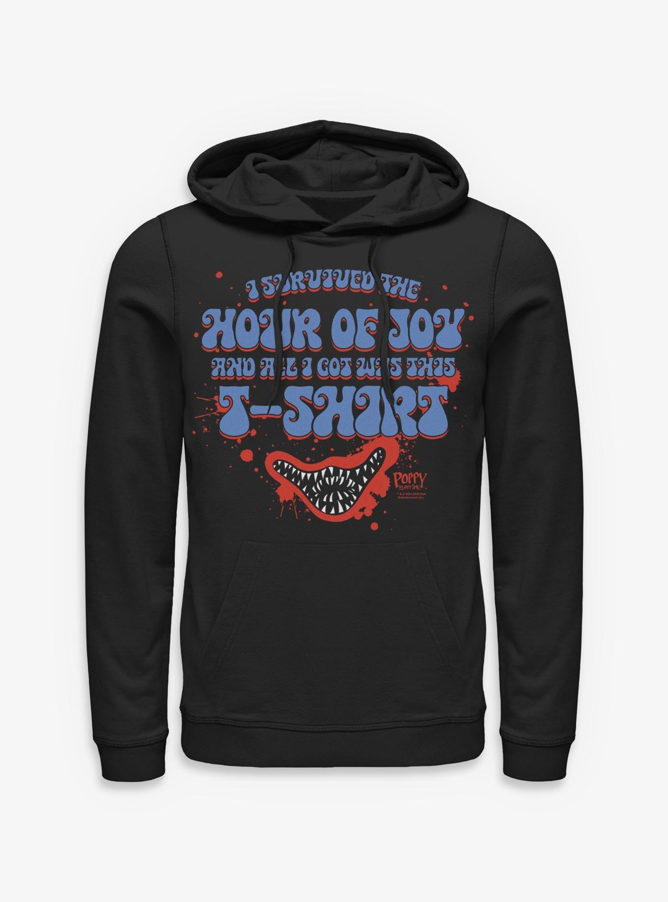Poppy Playtime Survived The Hour Of Joy Hoodie, , hi-res