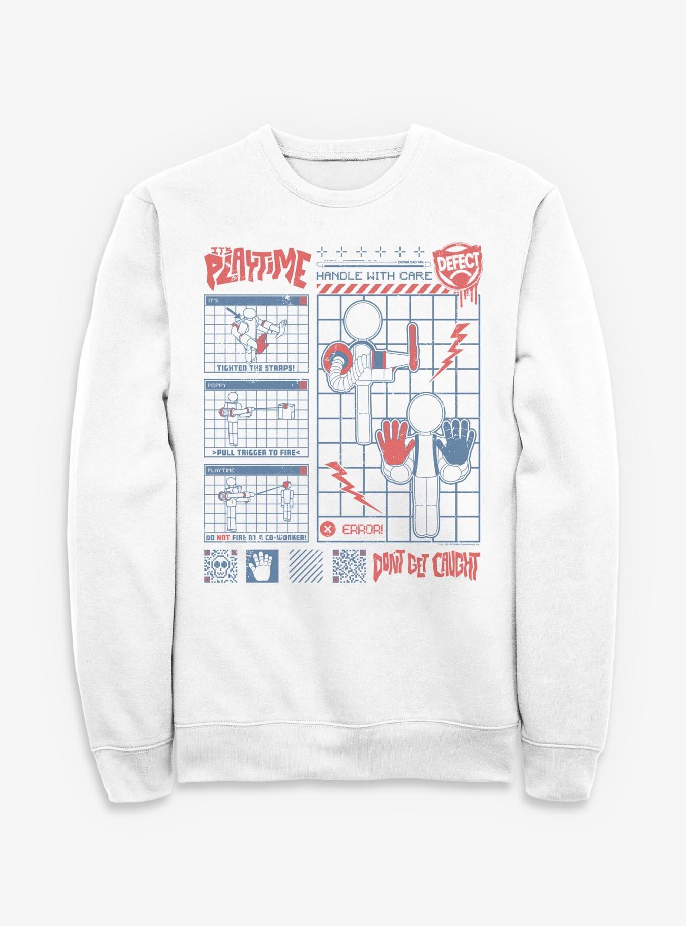 Poppy Playtime Player Scheme Sweatshirt, , hi-res