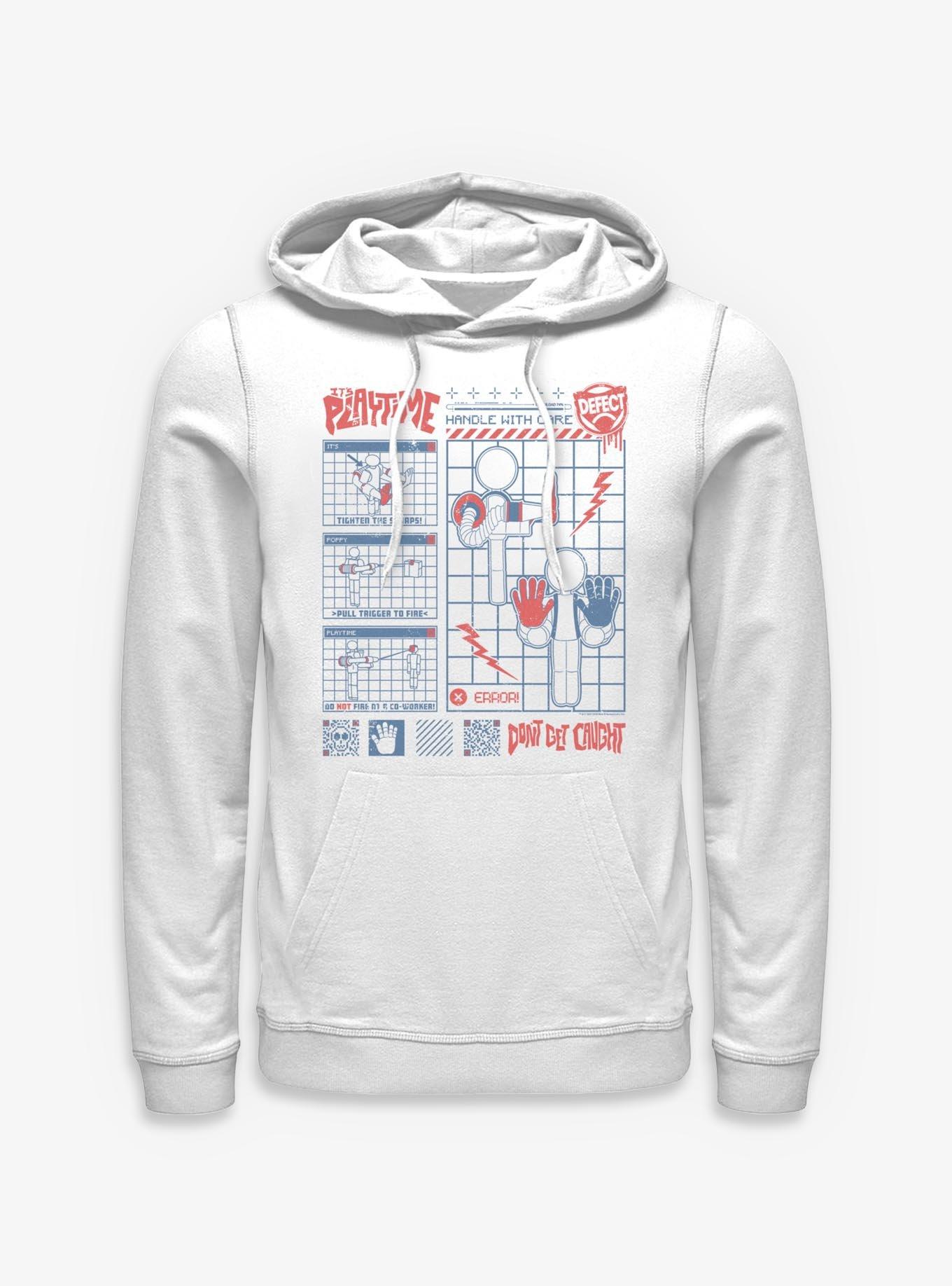 Poppy Playtime Player Scheme Hoodie, , hi-res