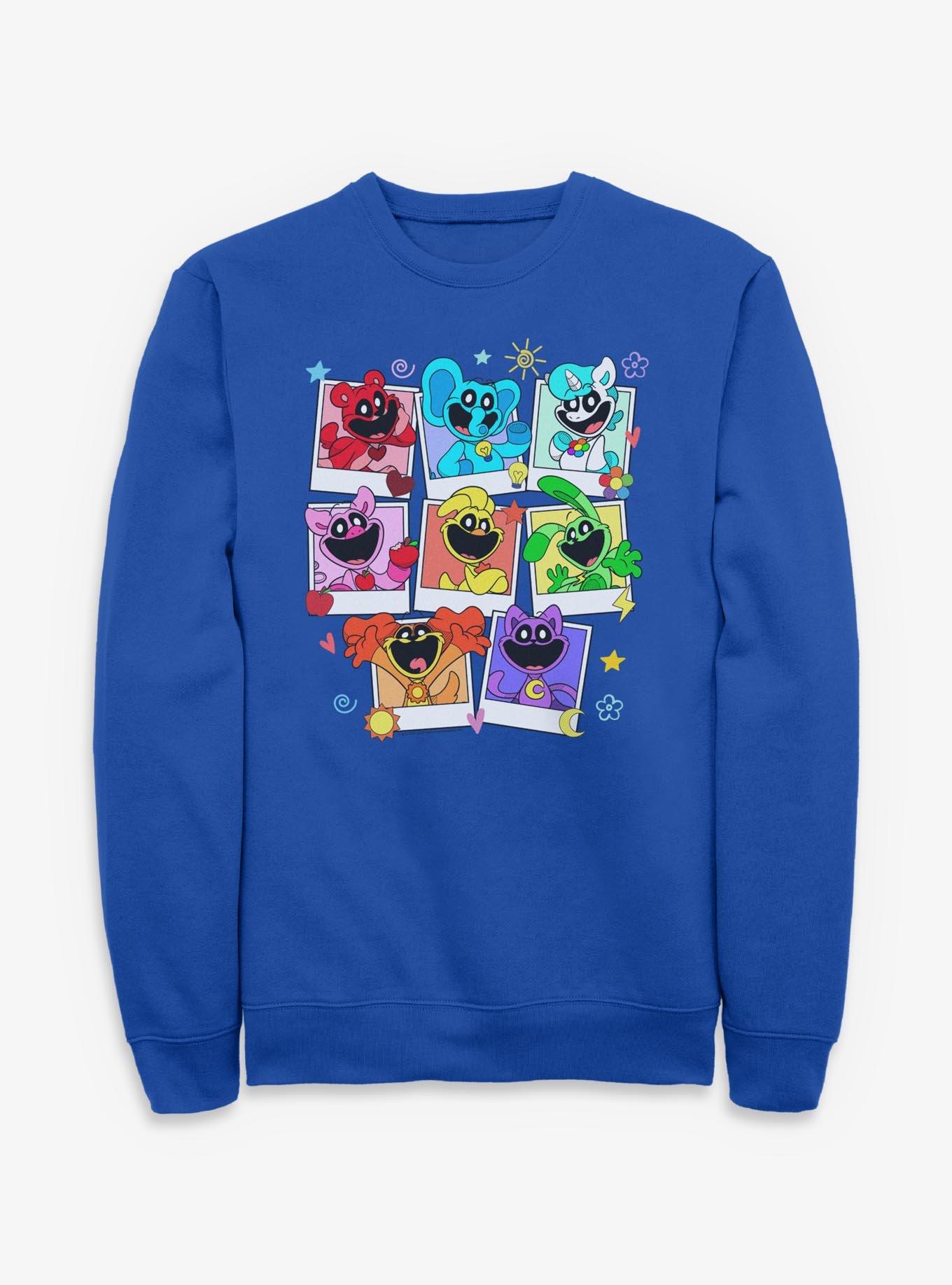 Poppy Playtime Polaroid Smiling Critters Sweatshirt, , hi-res