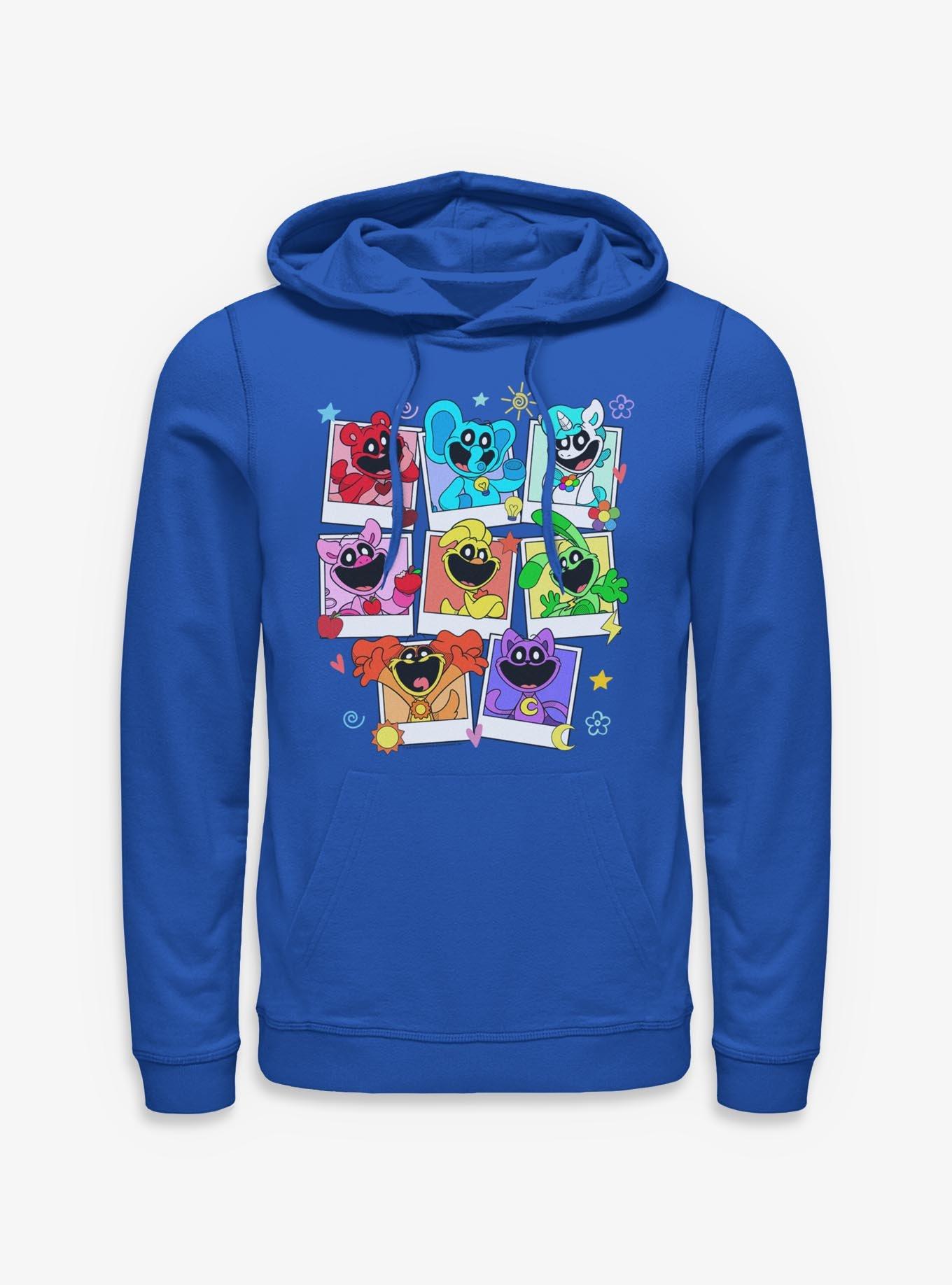 Poppy Playtime Polaroid Smiling Critters Hoodie, , hi-res