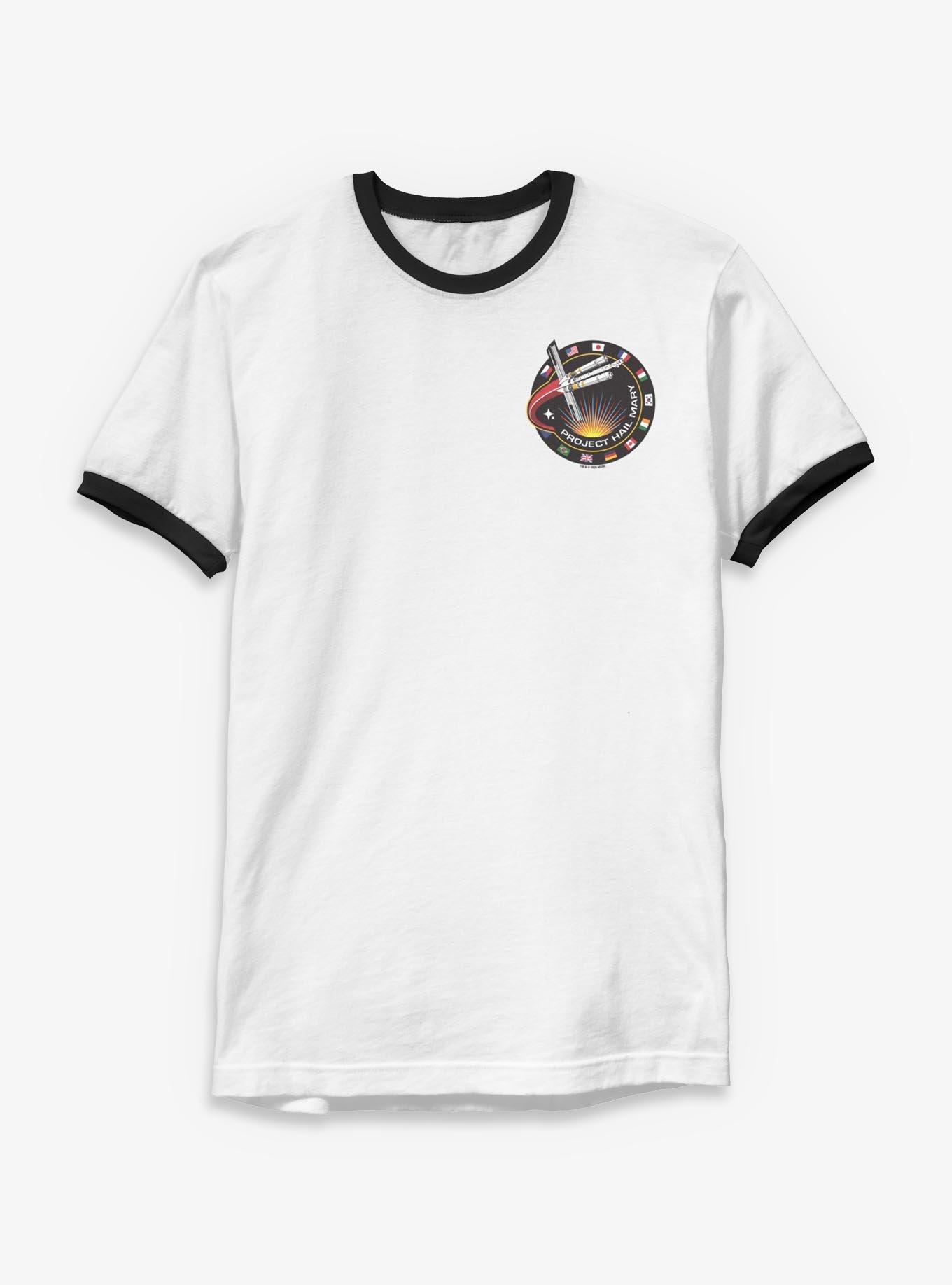 Project Hail Mary Worldwide Pocket Logo Ringer T-Shirt, , hi-res