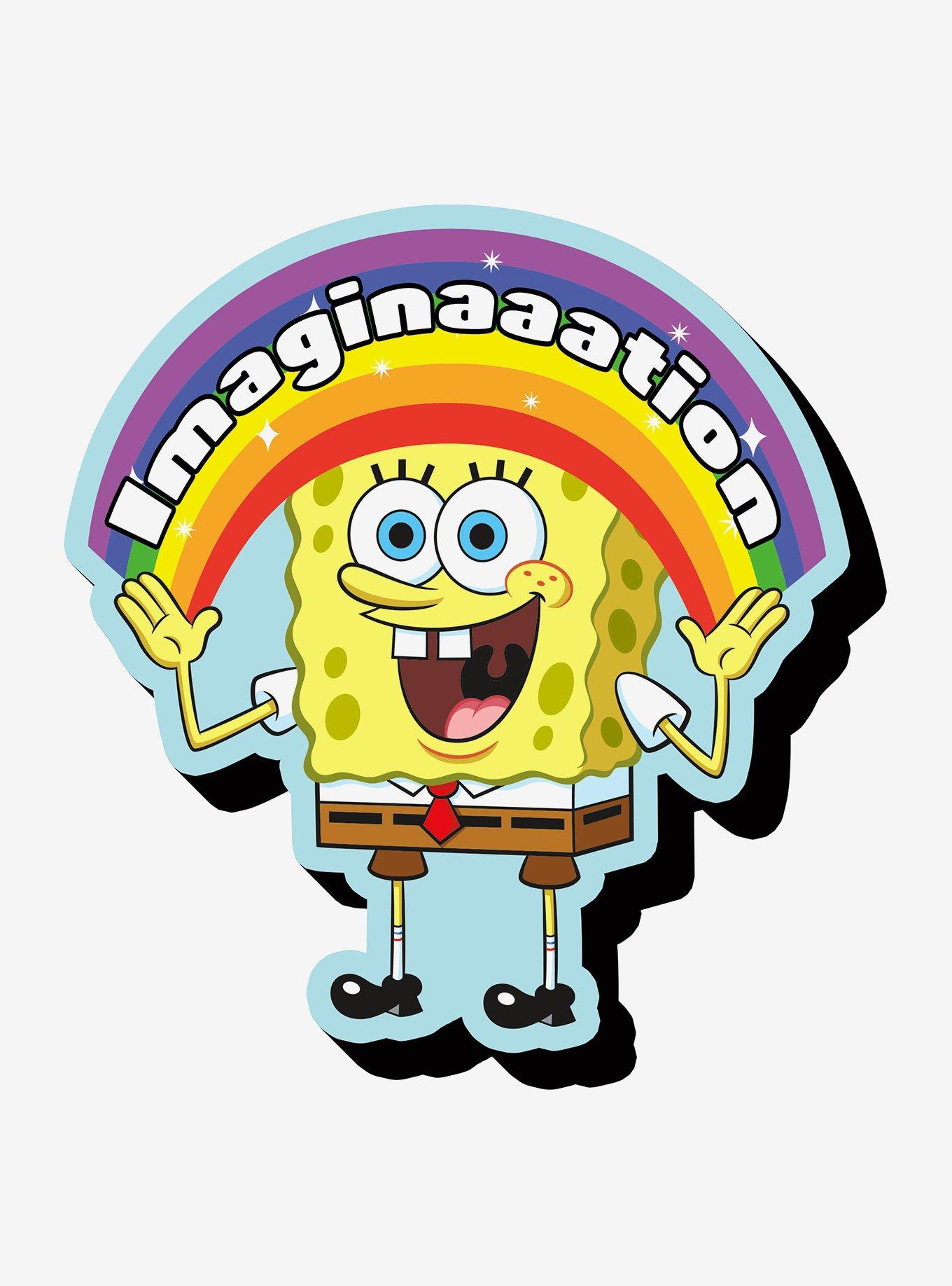 SpongeBob SquarePants Imagination Rainbow Chunky Magnet, , hi-res