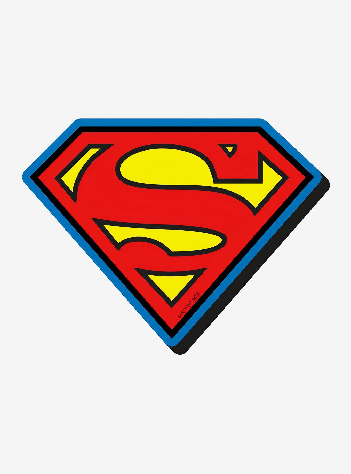 DC Comics Superman Logo Chunky Magnet, , hi-res