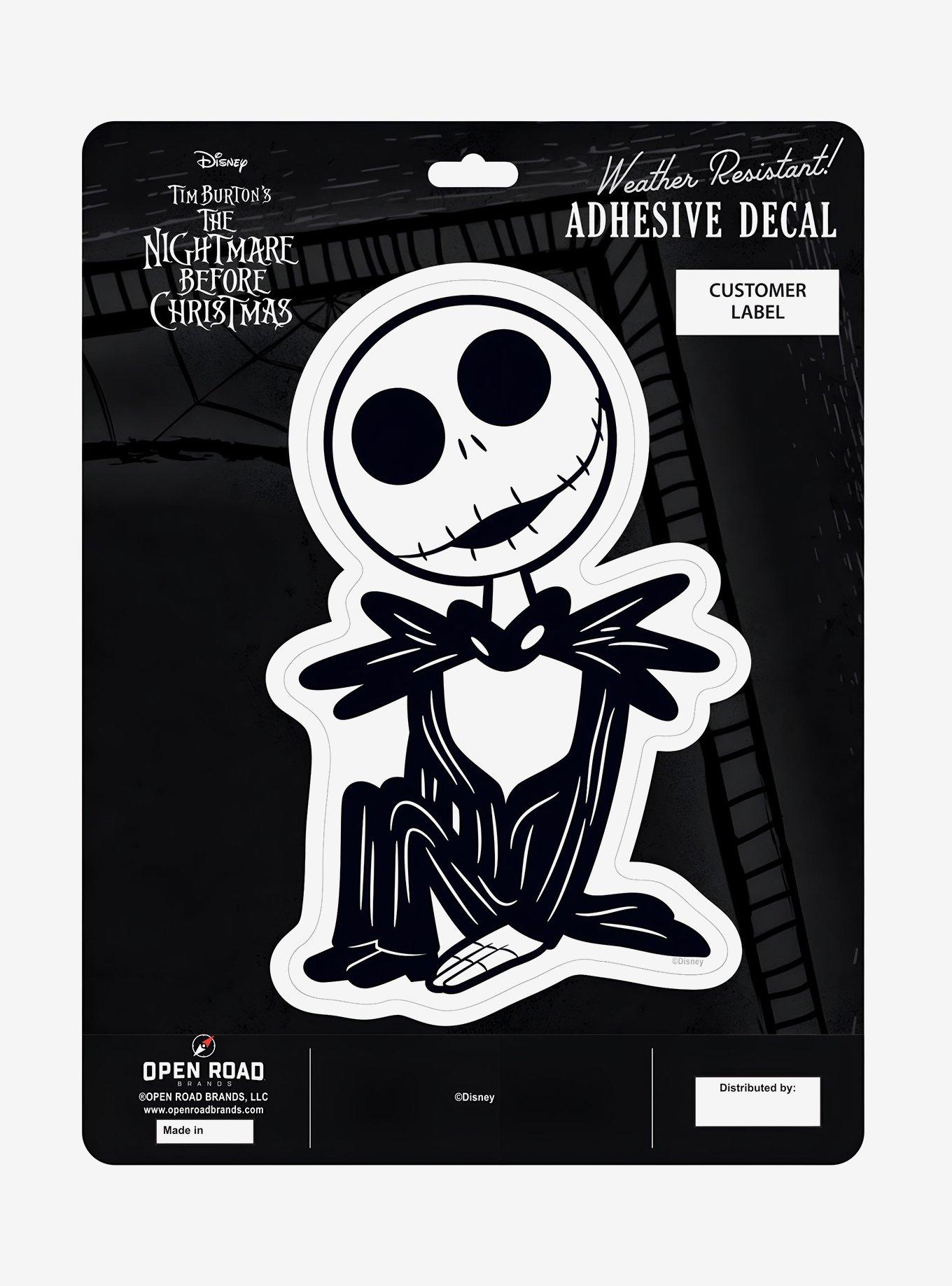 The Nightmare Before Christmas Chibi Jack Decal, , hi-res