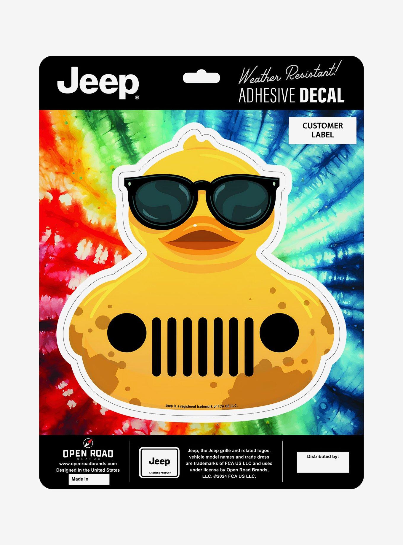Jeep Duck Decal, , hi-res