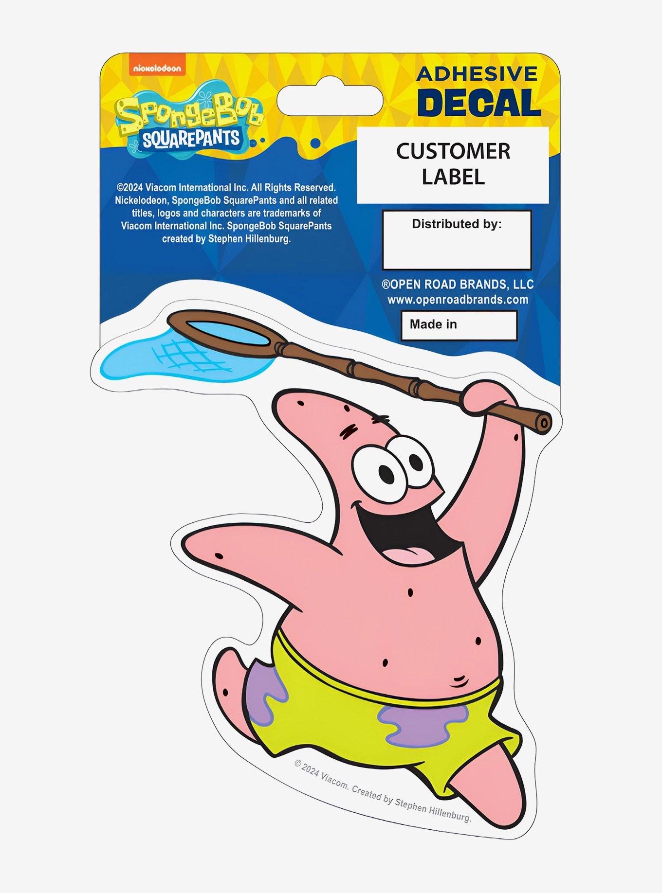 SpongeBob SquarePants Patrick Jellyfishing Decal, , hi-res