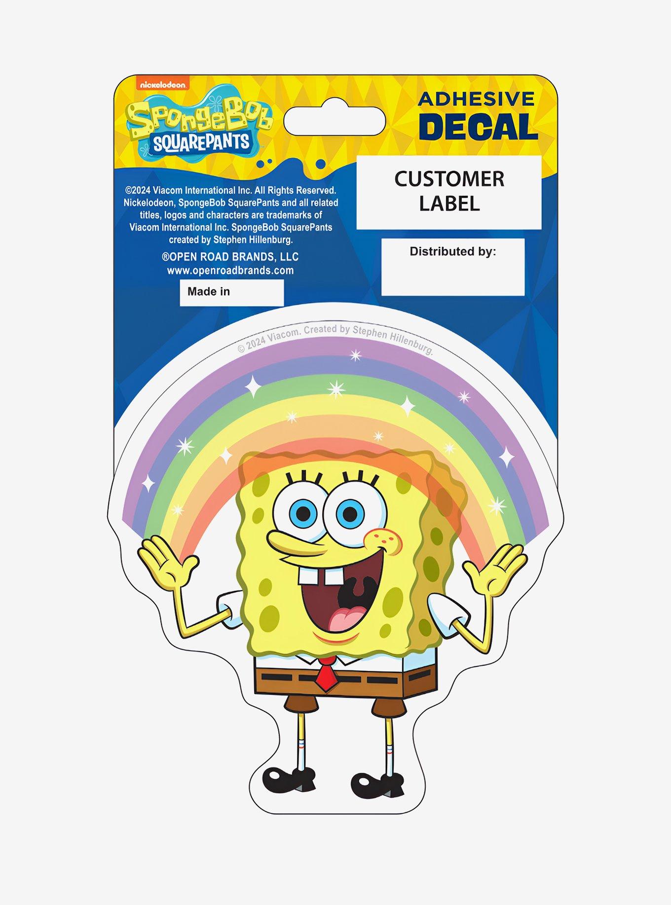 SpongeBob SquarePants Imagination Decal, , hi-res