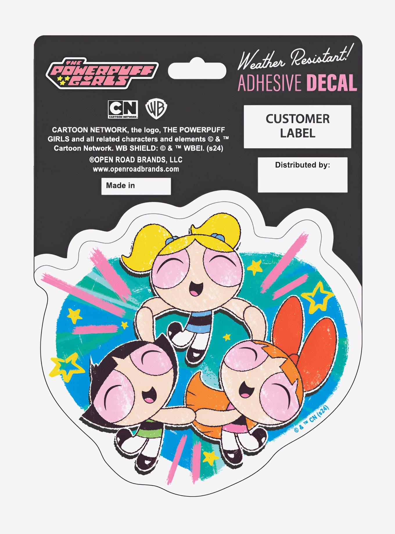 The Powerpuff Girls Group Decal, , hi-res