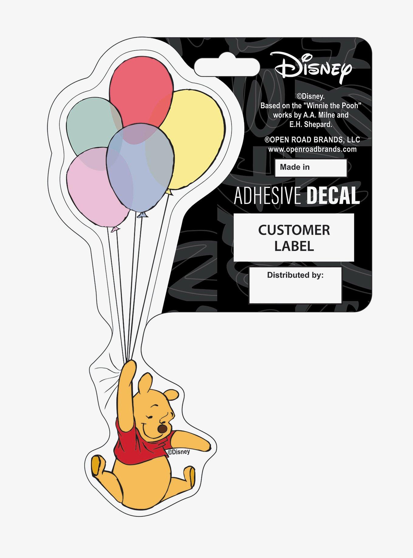 Disney Winnie The Pooh Balloons Decal, , hi-res