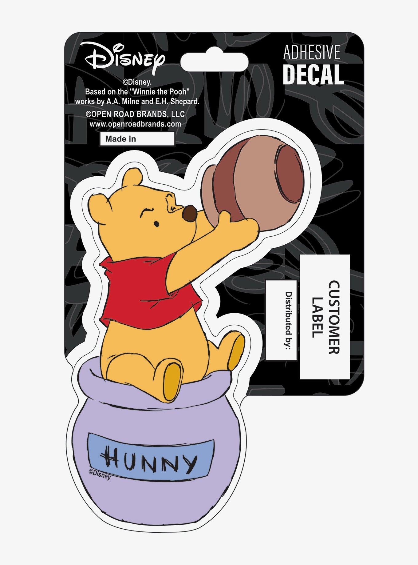 Disney Winnie The Pooh Hunny Pot Decal, , hi-res