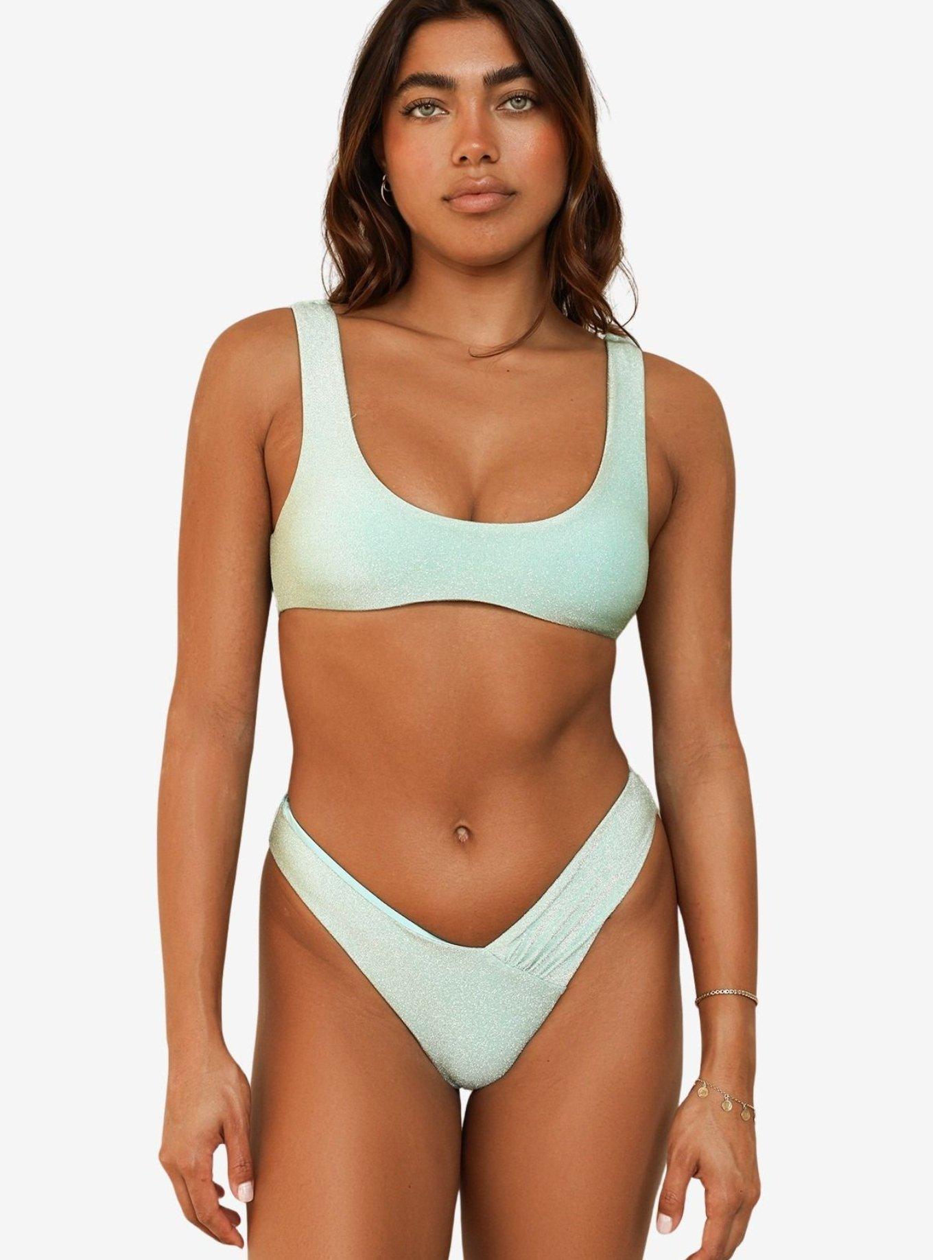 Dippin' Daisy's Aqua Sunny Bralette Top, , hi-res