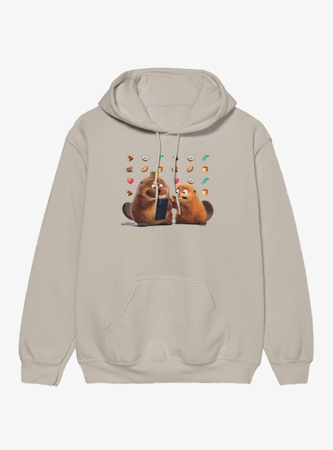 Disney Pixar Hoppers Mabel King George Emoji Phone Hoodie, , hi-res