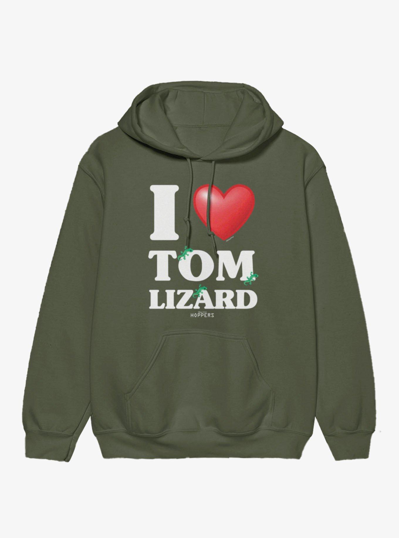Disney Pixar Hoppers I Heart Tom Lizard Hoodie
