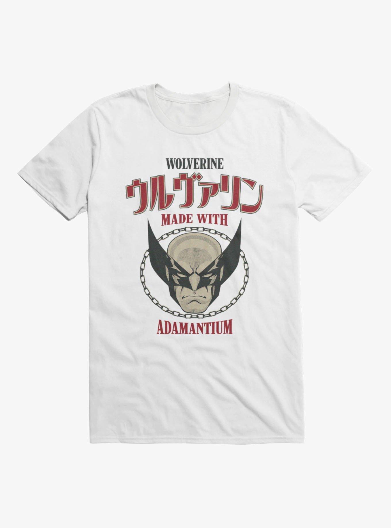 Marvel X-Men Comics Wolverine Made With Adamantium T-Shirt