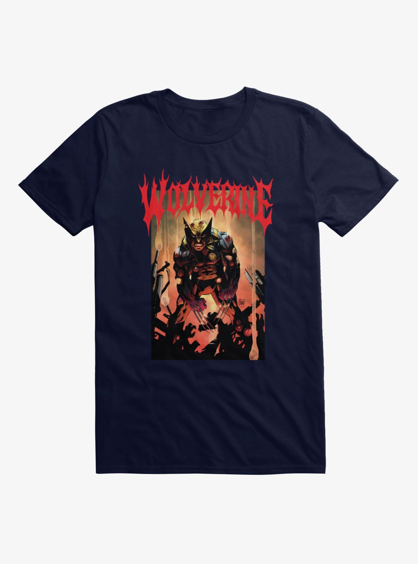 Marvel X-Men Comics Wolverine Wounded Warrior T-Shirt, , hi-res