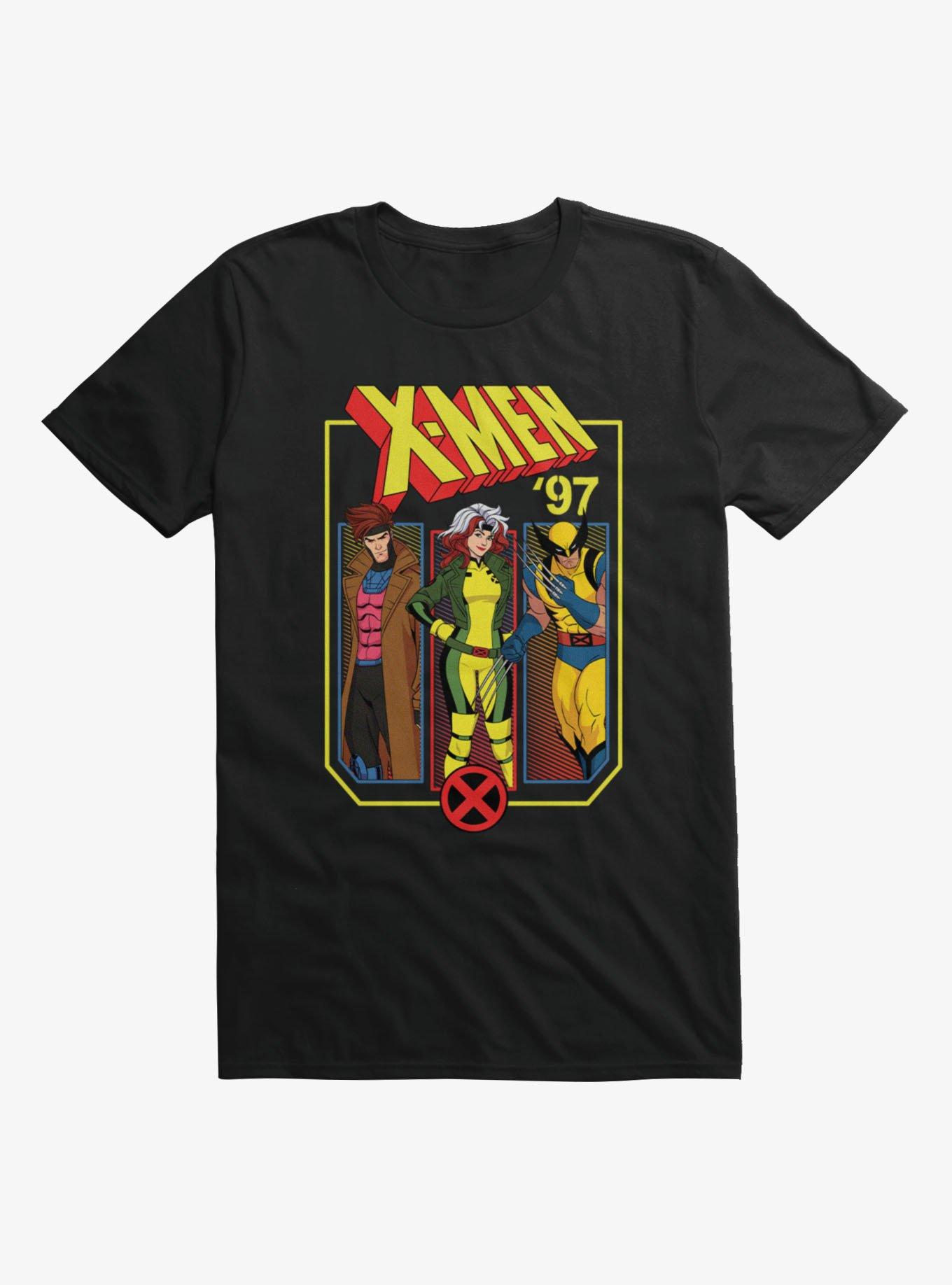 Marvel X-Men 97 Gambit Rogue Wolverine T-Shirt, , hi-res