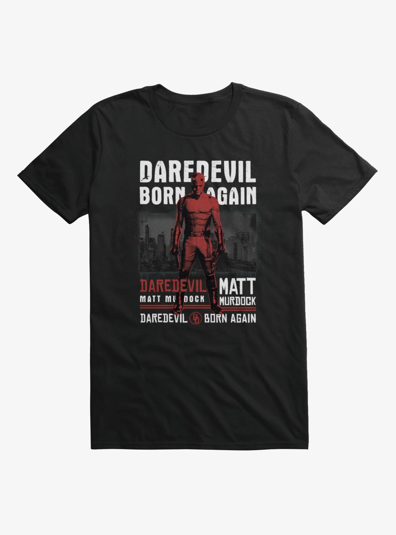 Marvel Daredevil Born Again Matt Murdock Waits T-Shirt, BLACK, hi-res