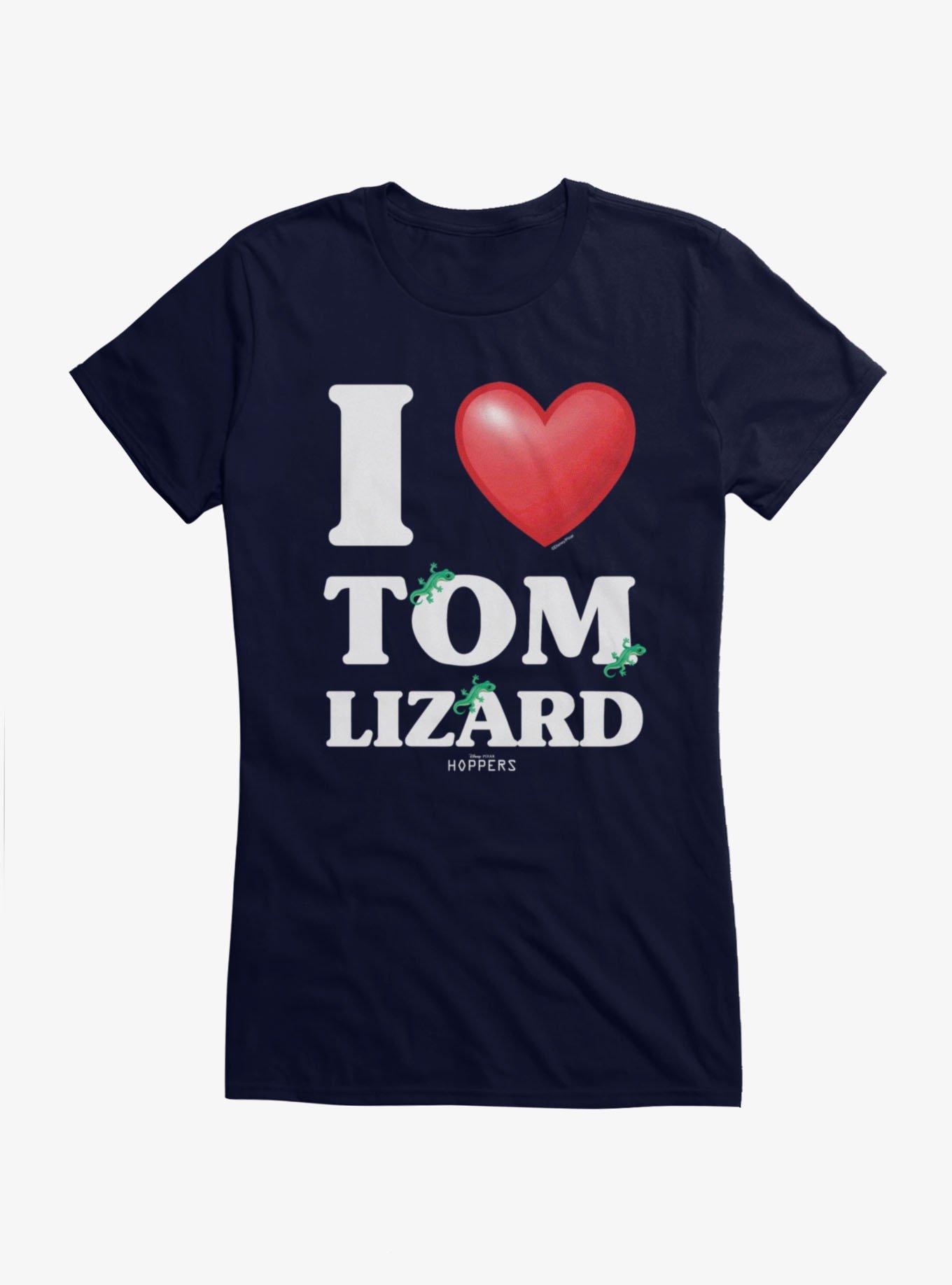 Disney Pixar Hoppers I Heart Tom Lizard Girls T-Shirt, , hi-res