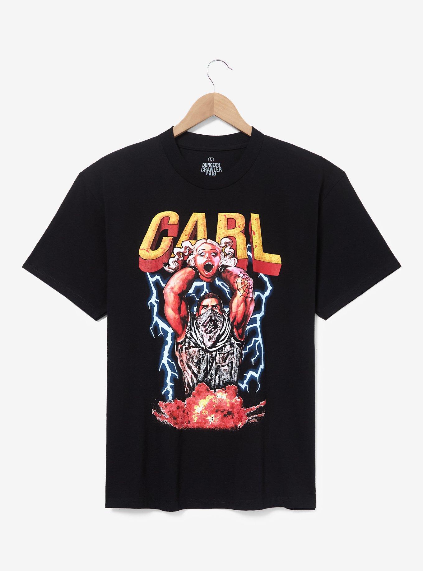 Dungeon Crawler Carl Lightning Carl Portrait T-Shirt - BoXLunch Exclusive, , hi-res