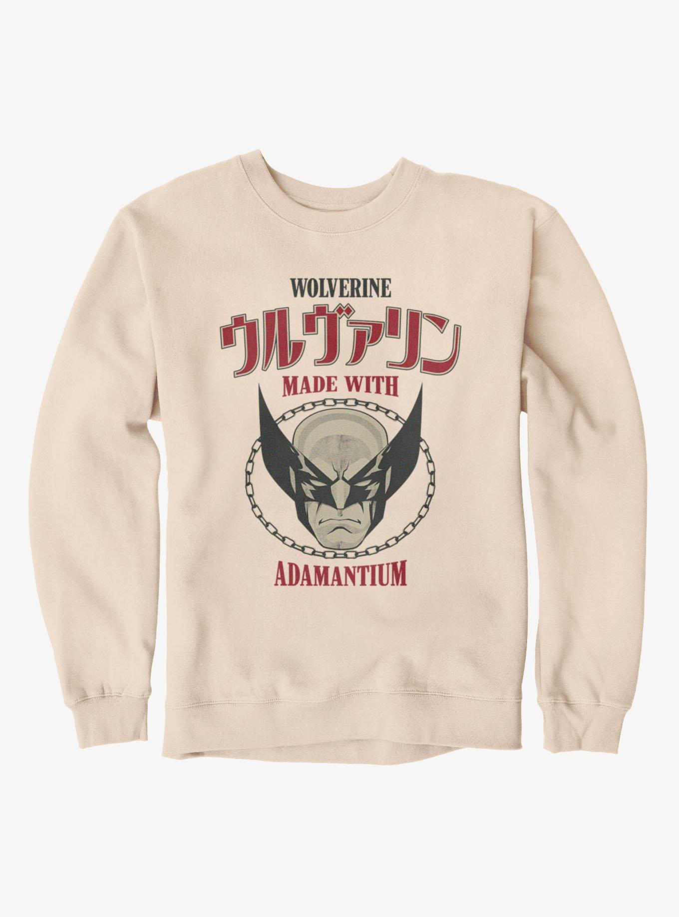 Marvel X-Men Comics Wolverine Made With Adamantium Sweatshirt, , hi-res