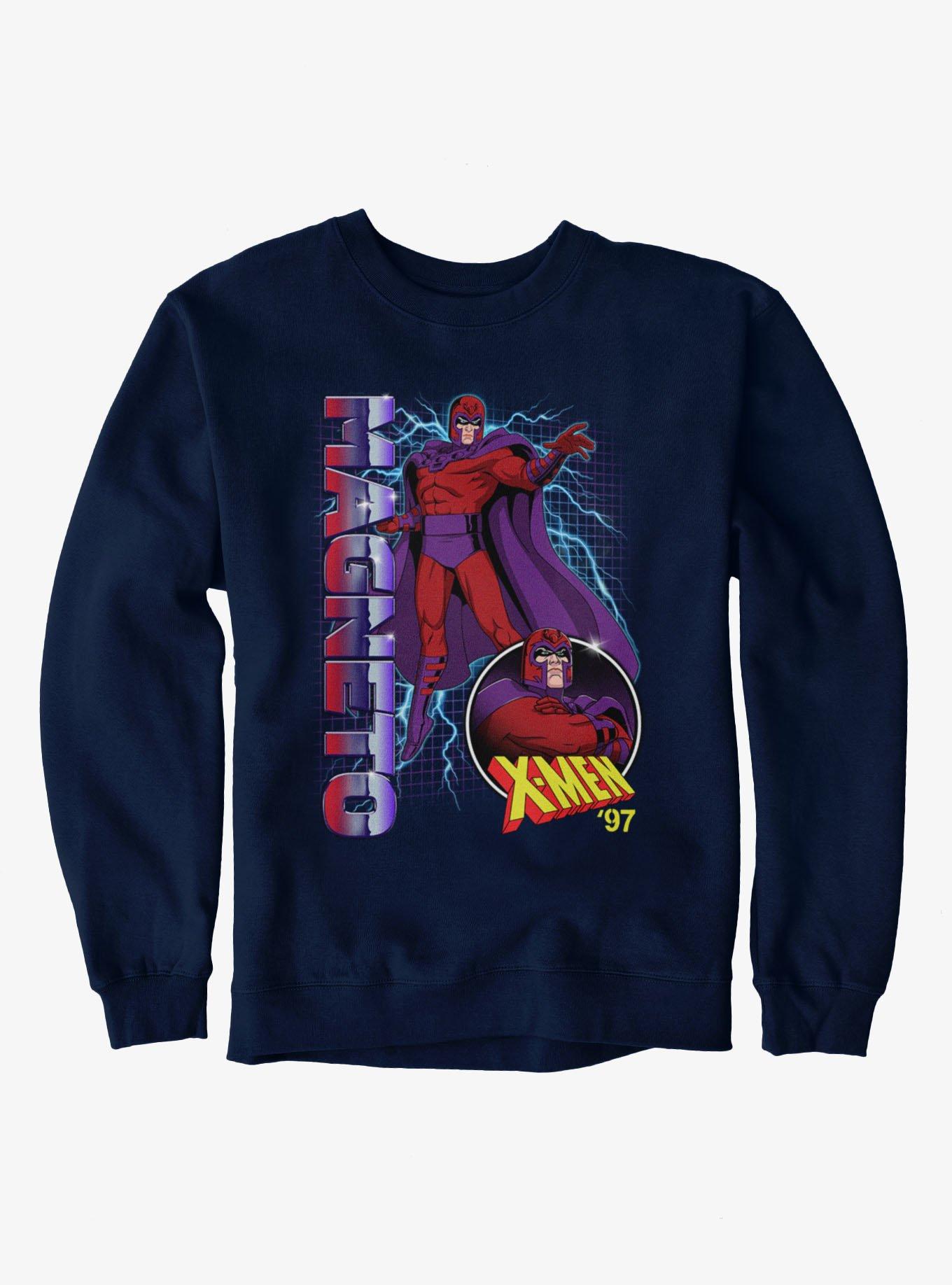 Marvel X-Men 97 Magneto On The Grid Sweatshirt, , hi-res