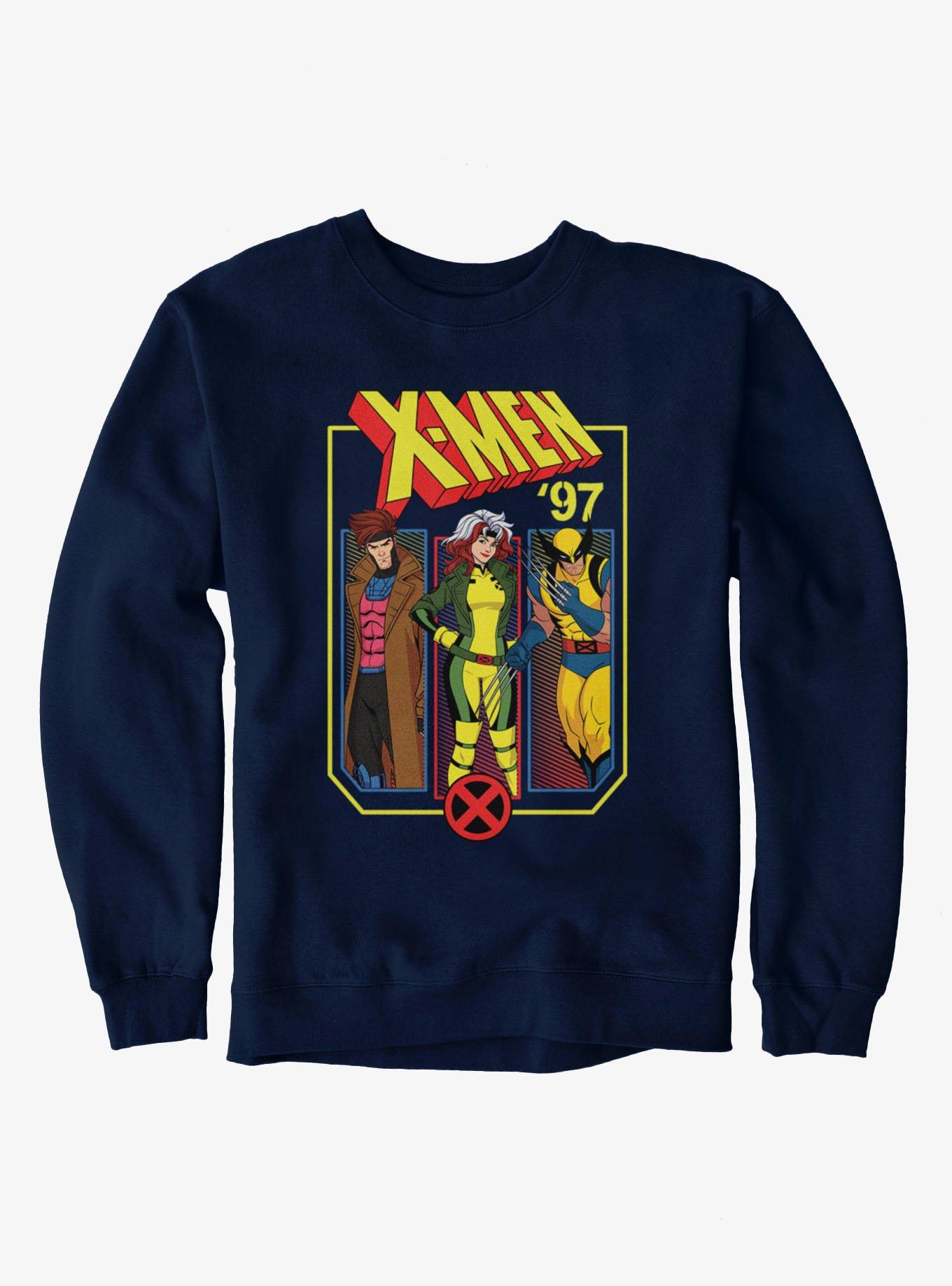 Marvel X-Men 97 Gambit Rogue Wolverine Sweatshirt, , hi-res