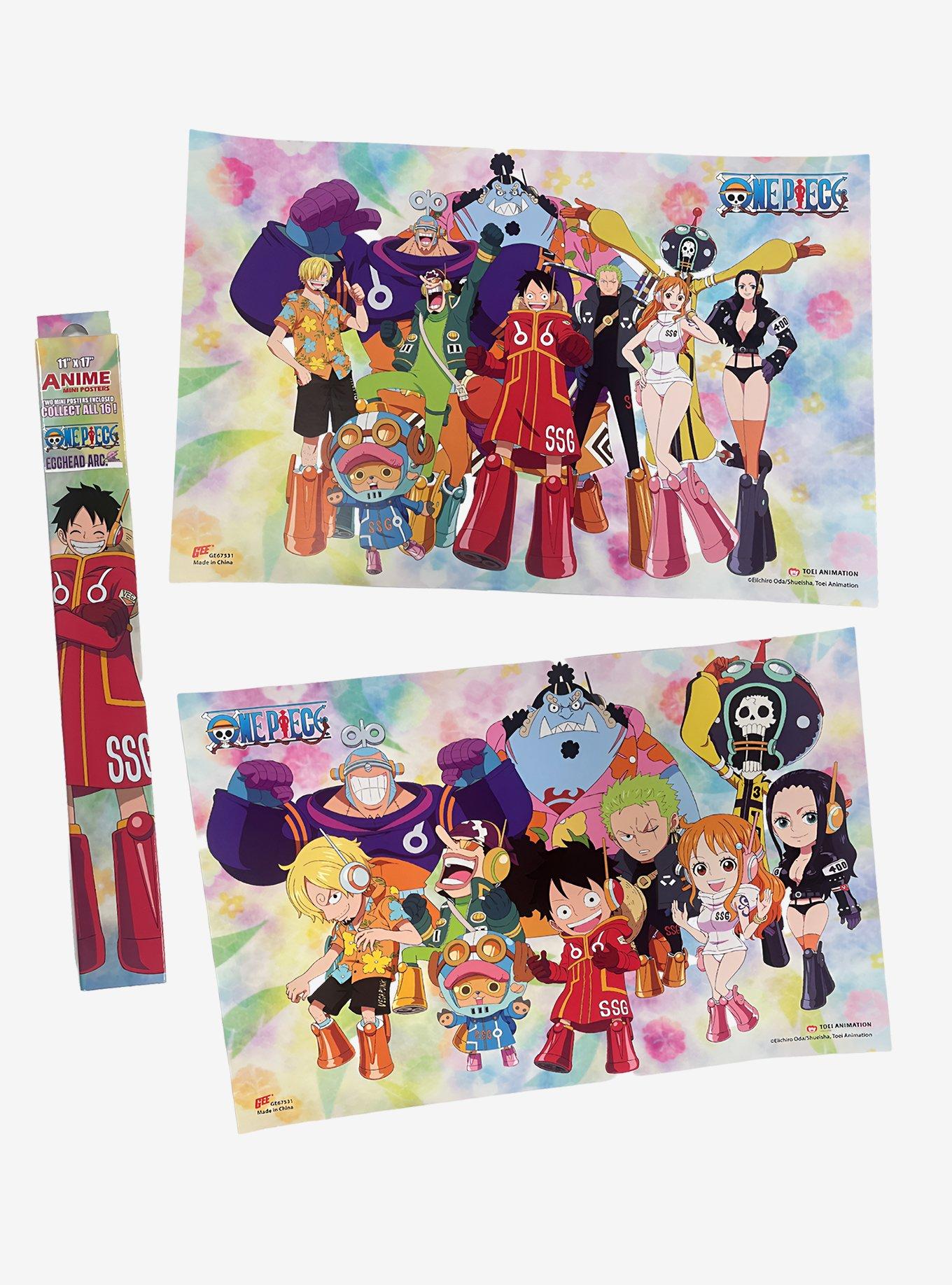 One Piece Egghead Arc Assorted Blind Poster Set | Hot Topic