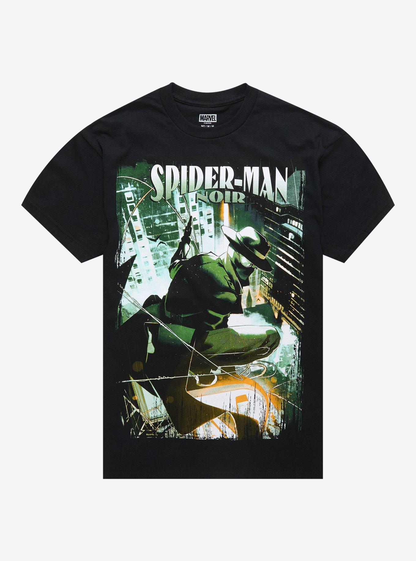 Marvel Spider-Man Noir Comic Cover T-Shirt, , hi-res