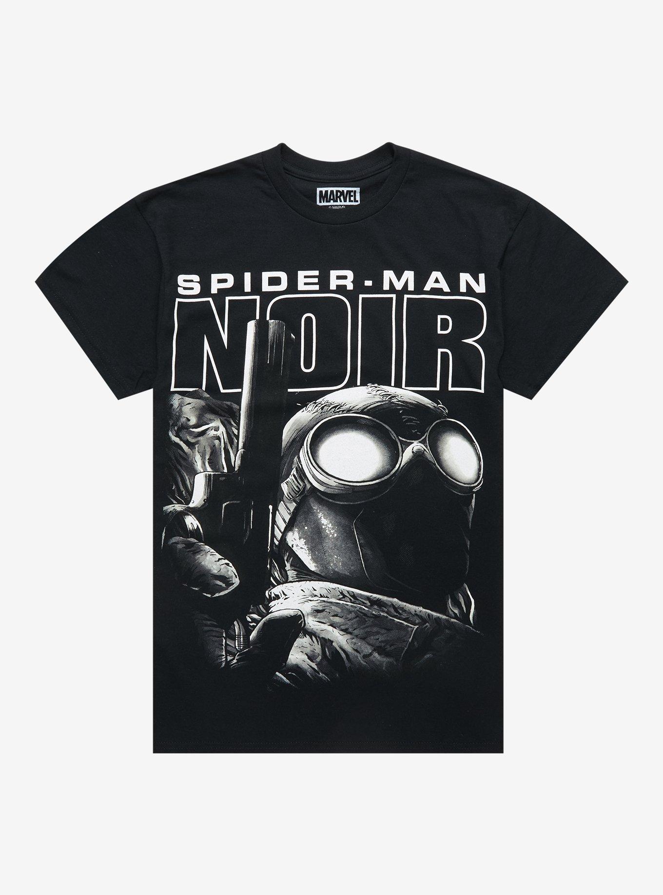 Marvel Spider-Man Noir Jumbo Portrait T-Shirt, , hi-res