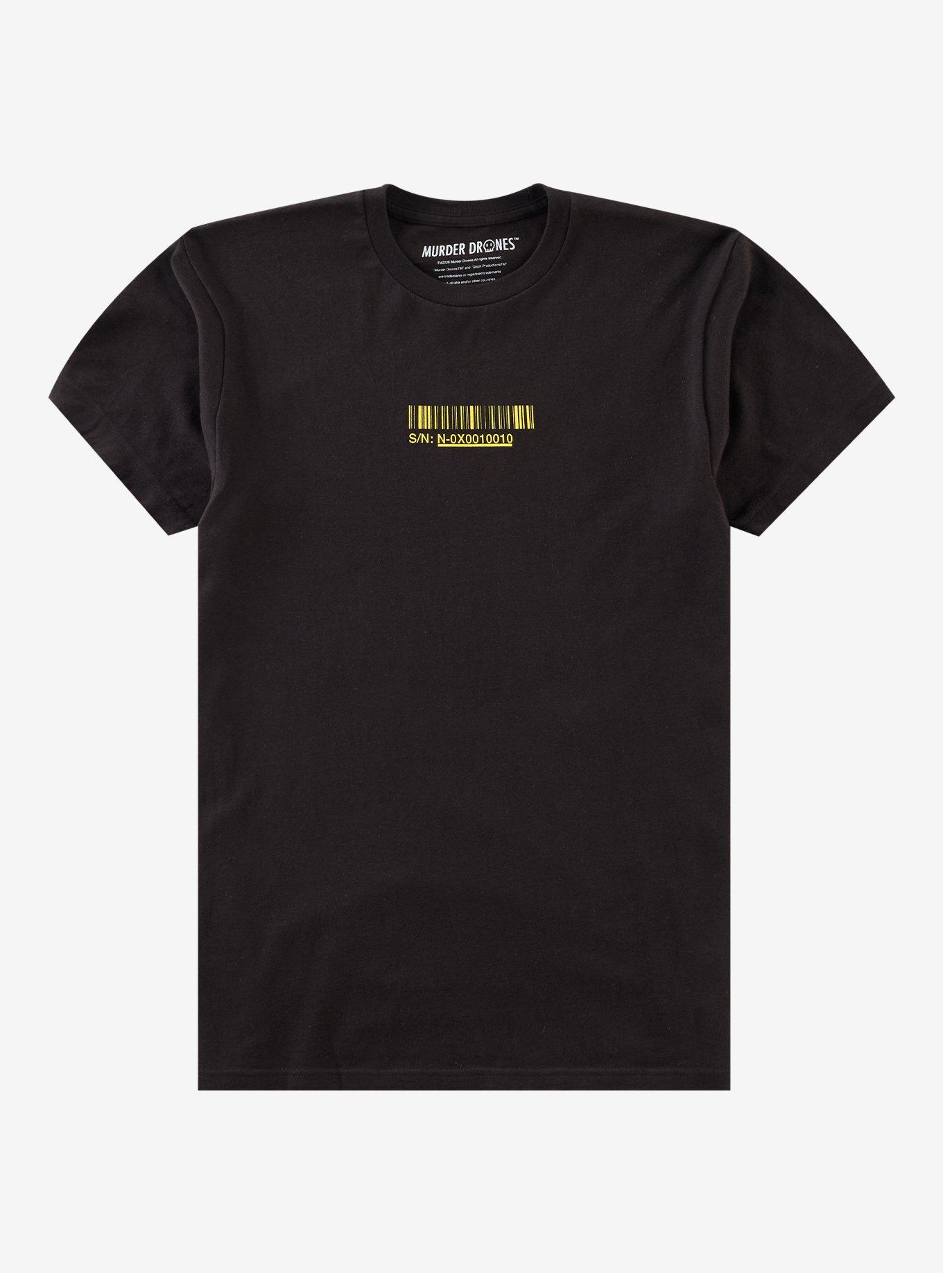Murder Drones N Yellow Portrait T-Shirt, , hi-res