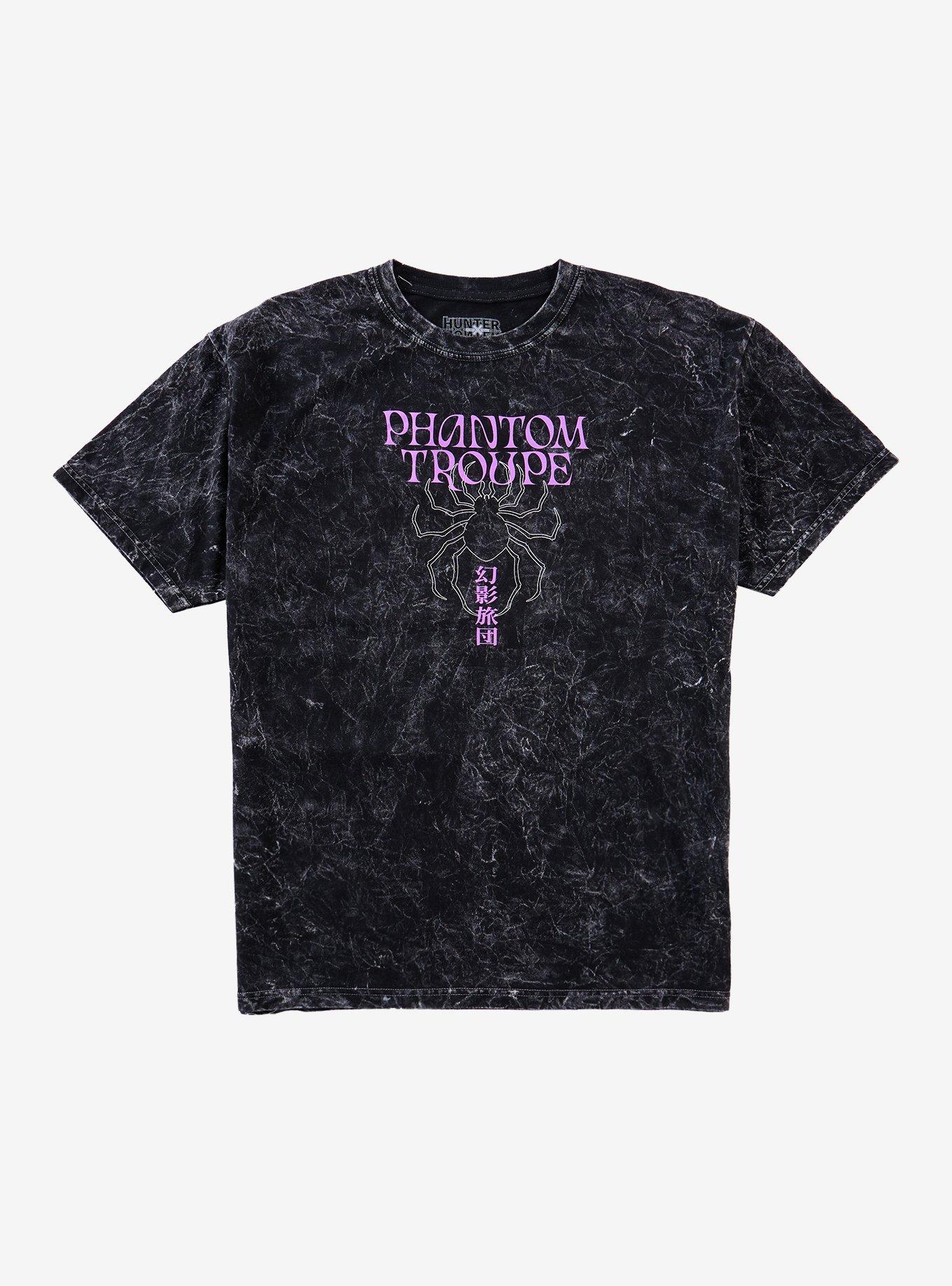 Hunter X Hunter Phantom Troupe Portraits Dark Wash T-Shirt, , hi-res
