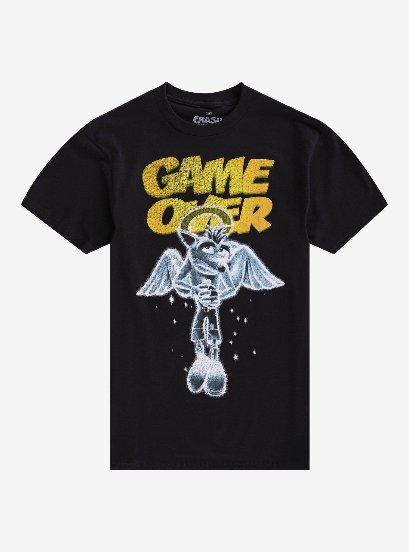 Crash Bandicoot Game Over T-Shirt, , hi-res