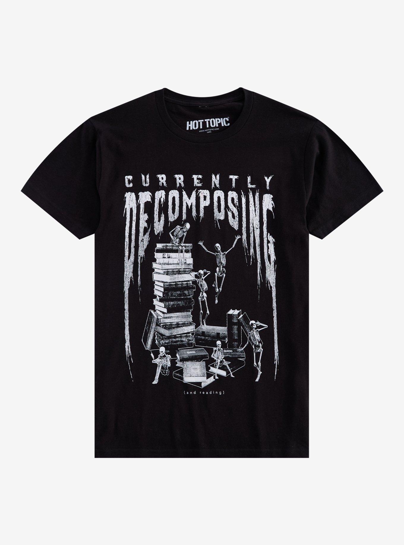Decomposing Skeleton Library T-Shirt, , hi-res
