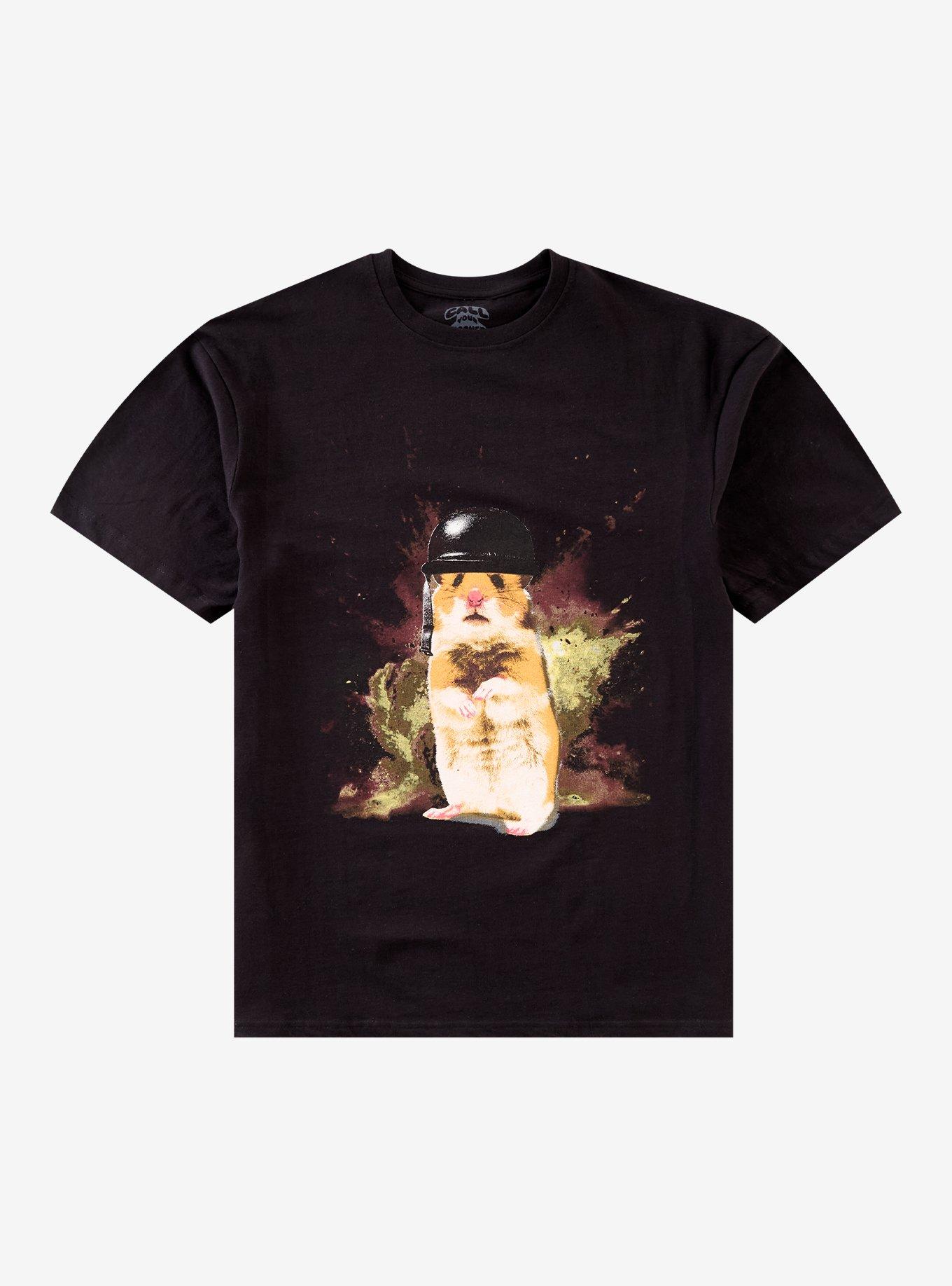 Hamster Battlefield T-Shirt By Call Your Mother, , hi-res