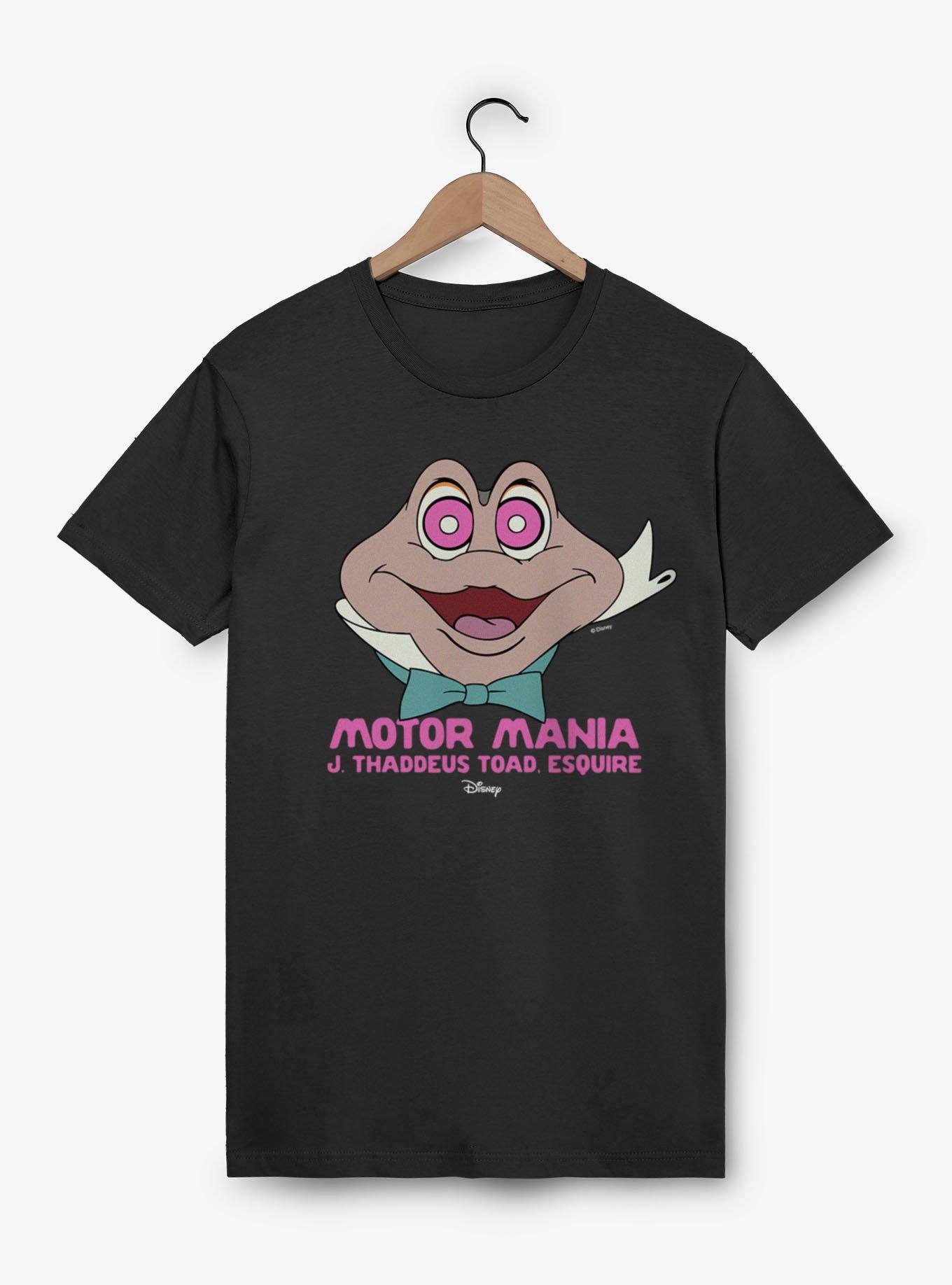 Disney Ichabod And Mr Toad Motor Mania Crazy Eyes T-Shirt, BLACK, hi-res